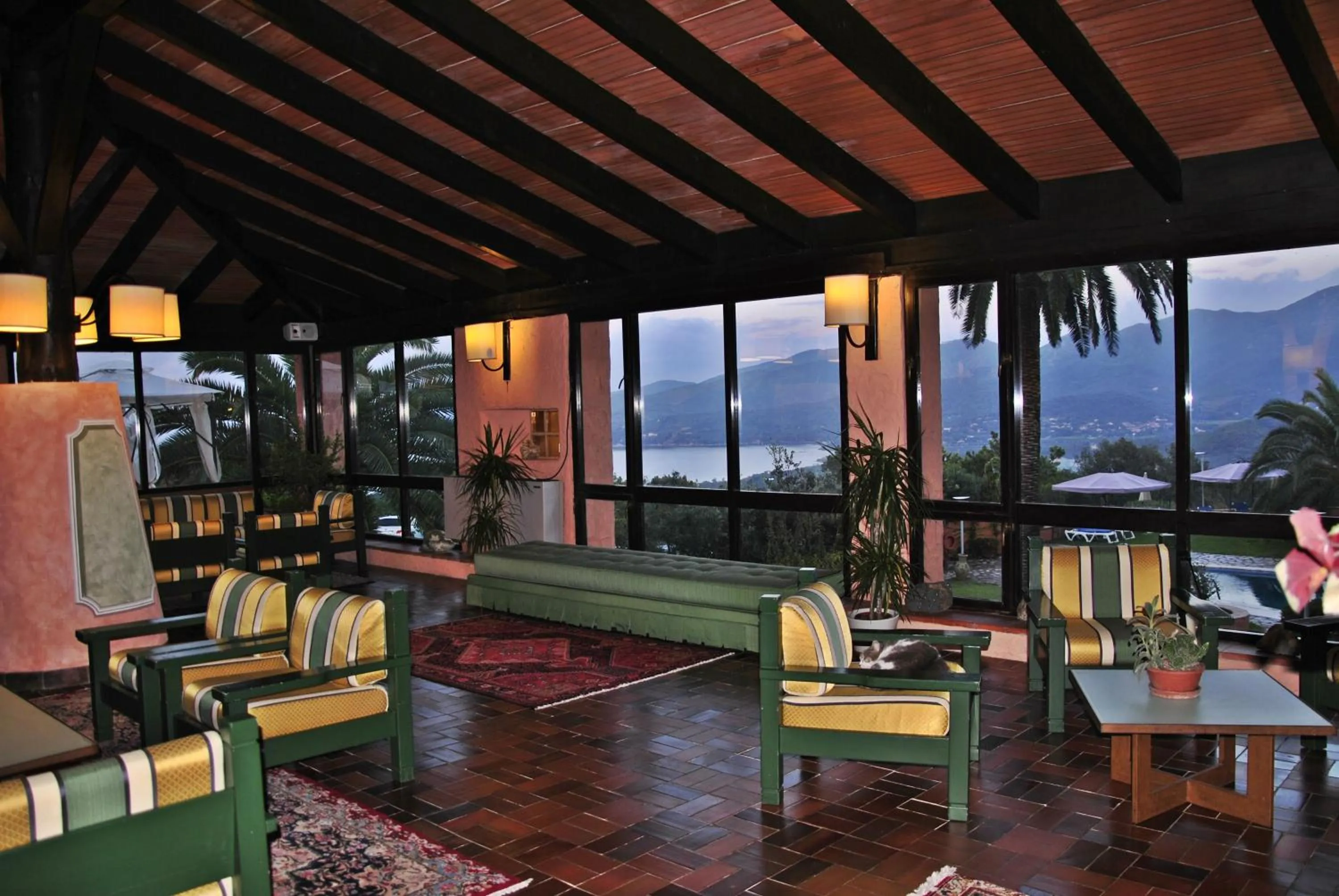 Communal lounge/ TV room in Resort Le Picchiaie