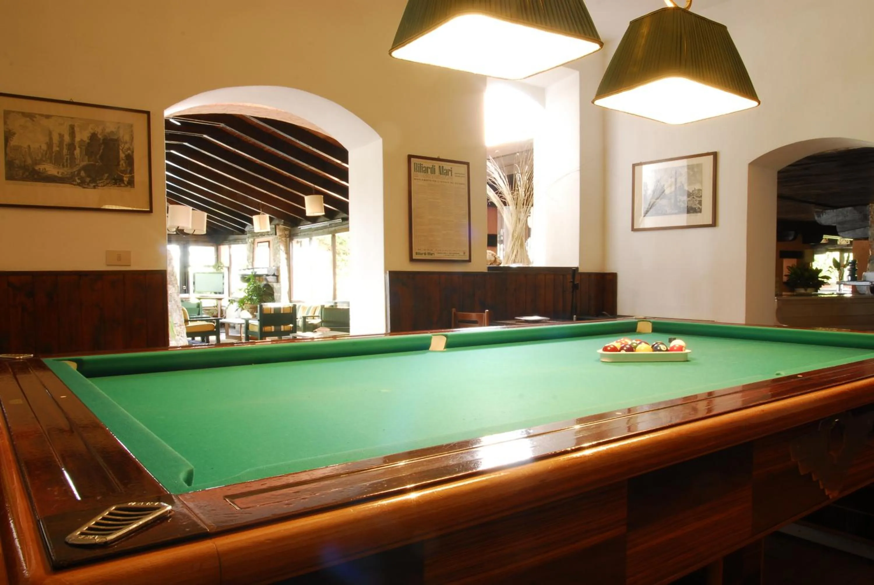 Billiard in Resort Le Picchiaie