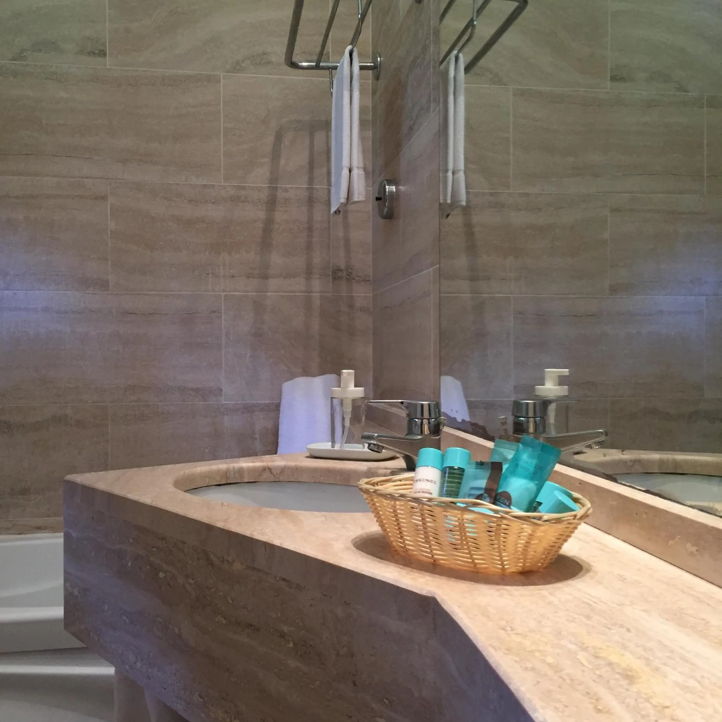 Bathroom in Resort Le Picchiaie