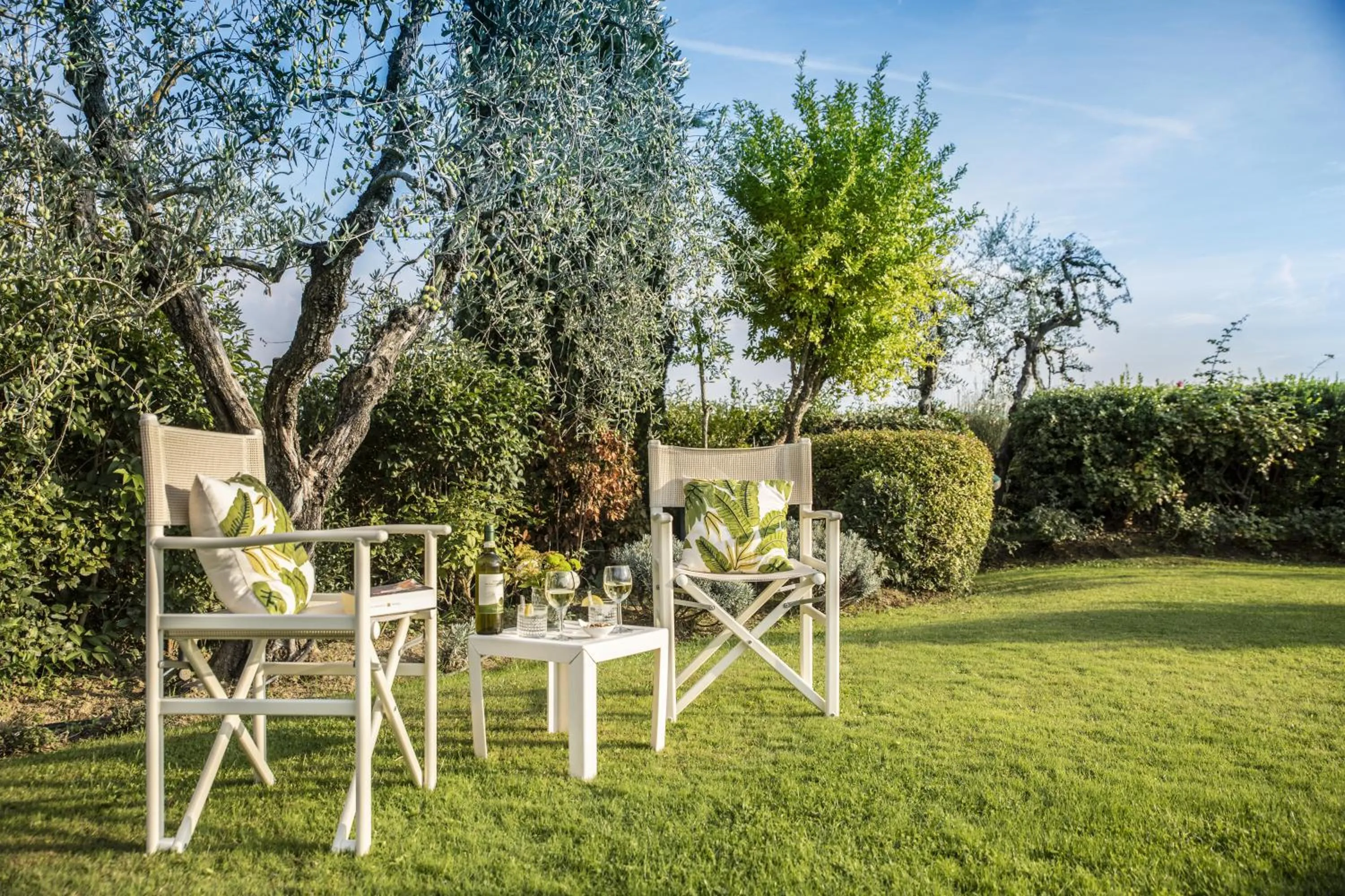 Garden in Relais Santa Chiara Hotel - Tuscany Charme