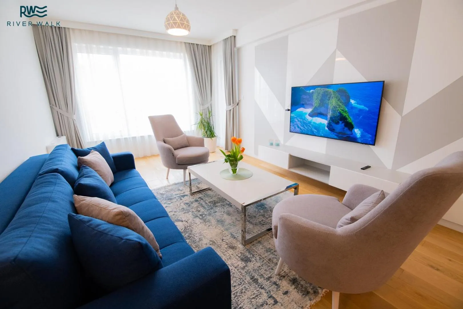 Living room in River Walk Sarajevo