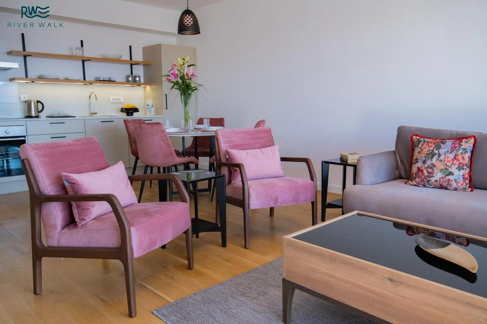 Living room in River Walk Sarajevo