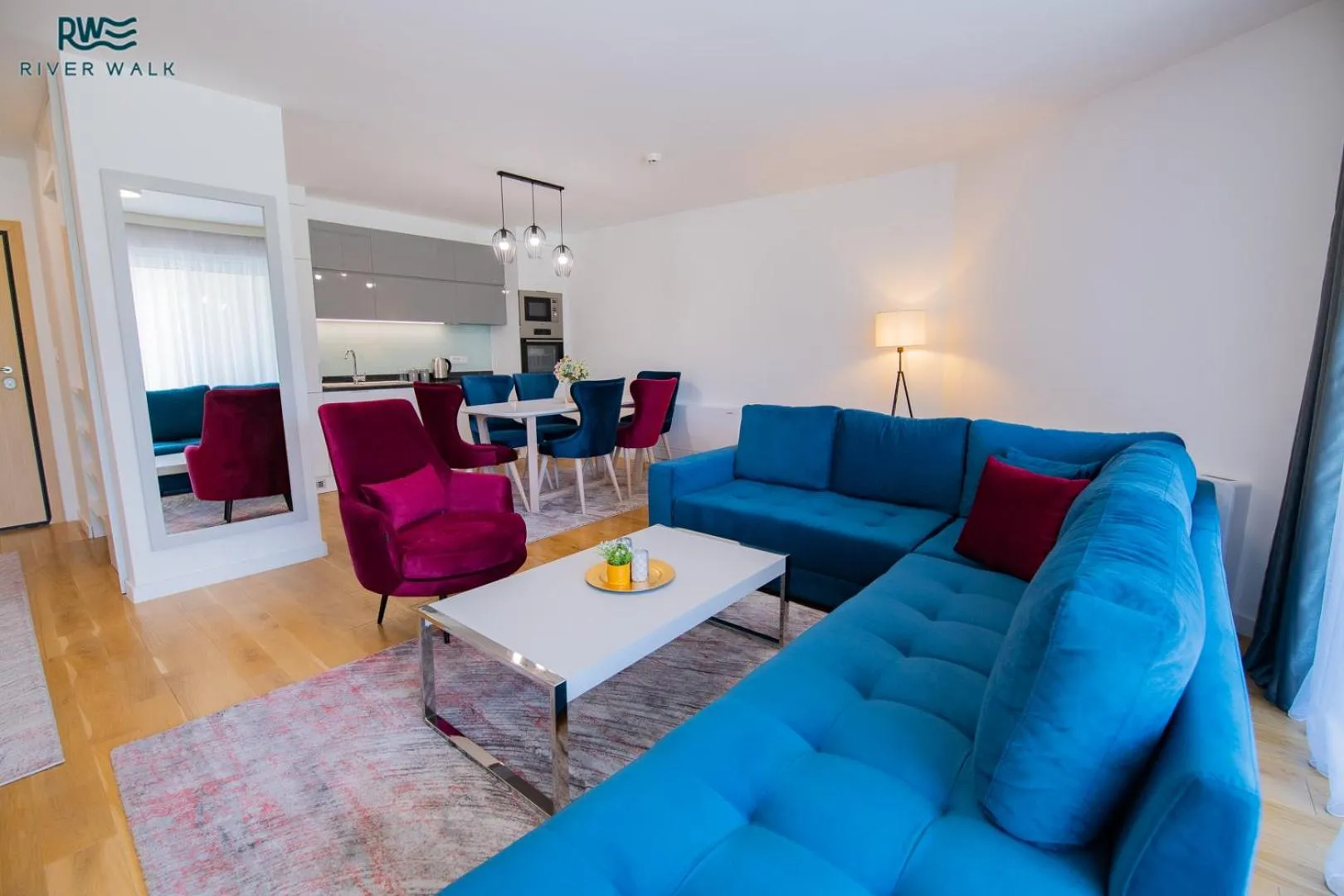 Living room in River Walk Sarajevo