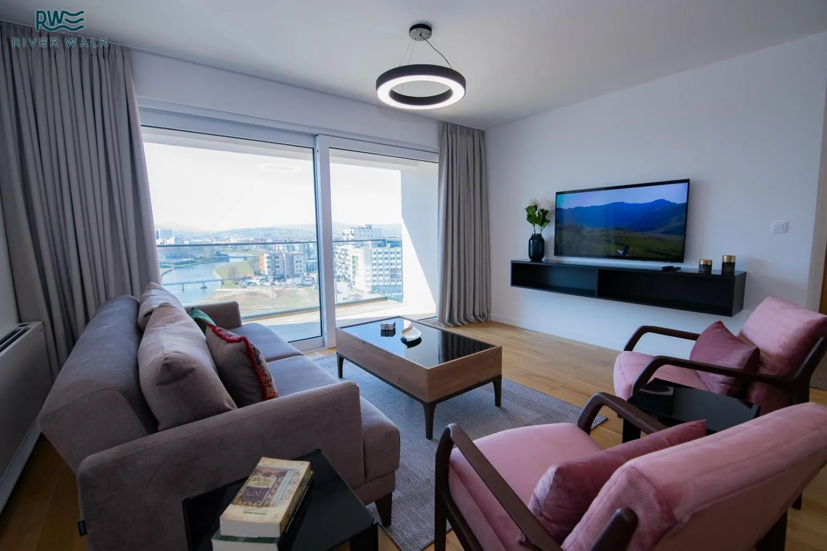 Living room in River Walk Sarajevo