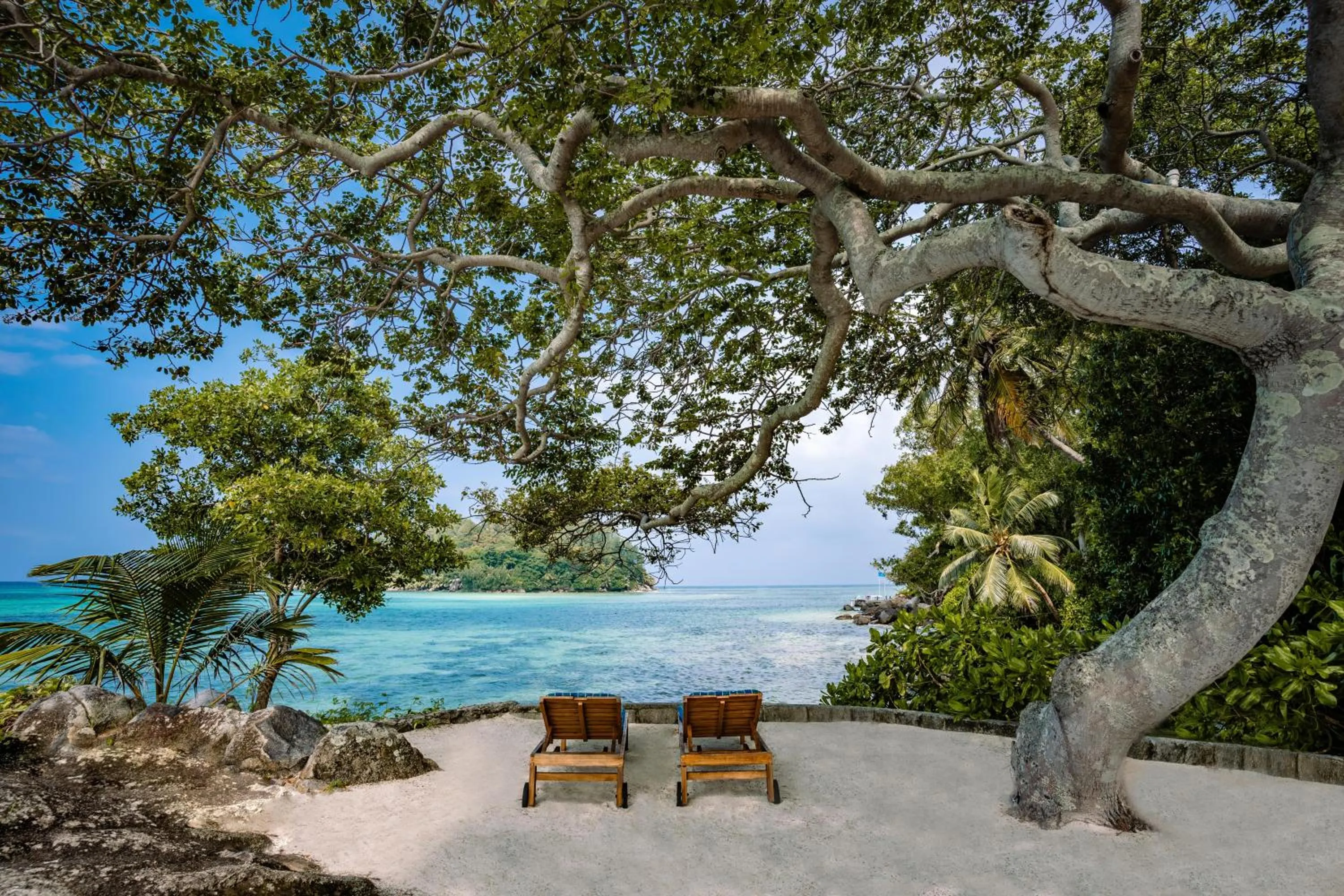 Natural landscape in JA Enchanted Island Resort Seychelles