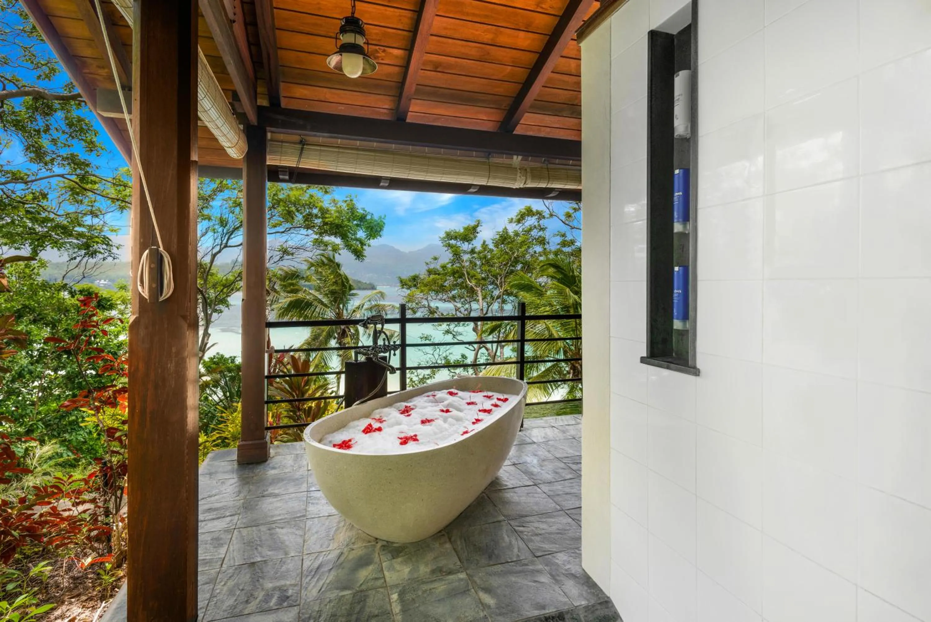 Shower in JA Enchanted Island Resort Seychelles