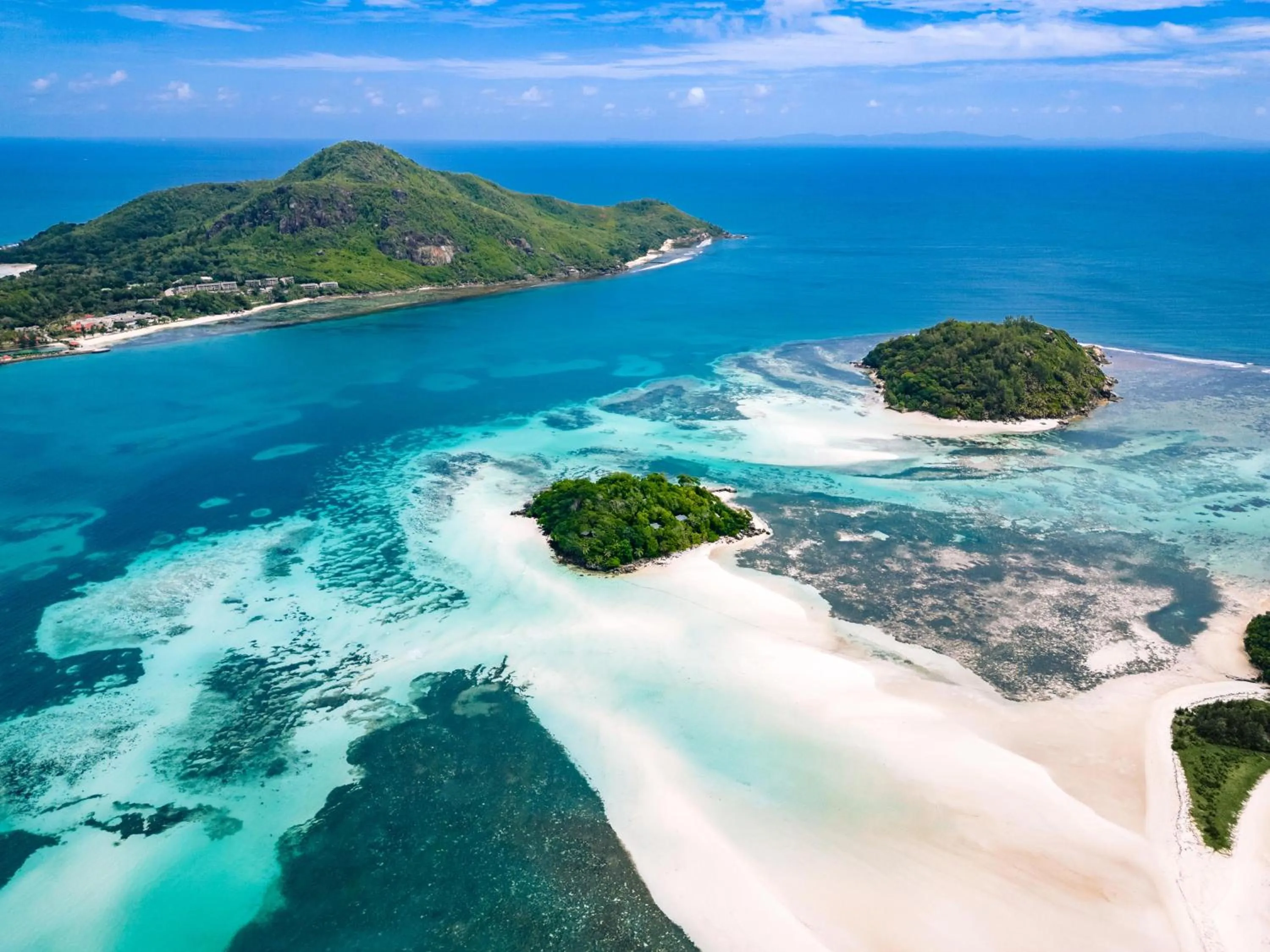 Natural landscape in JA Enchanted Island Resort Seychelles