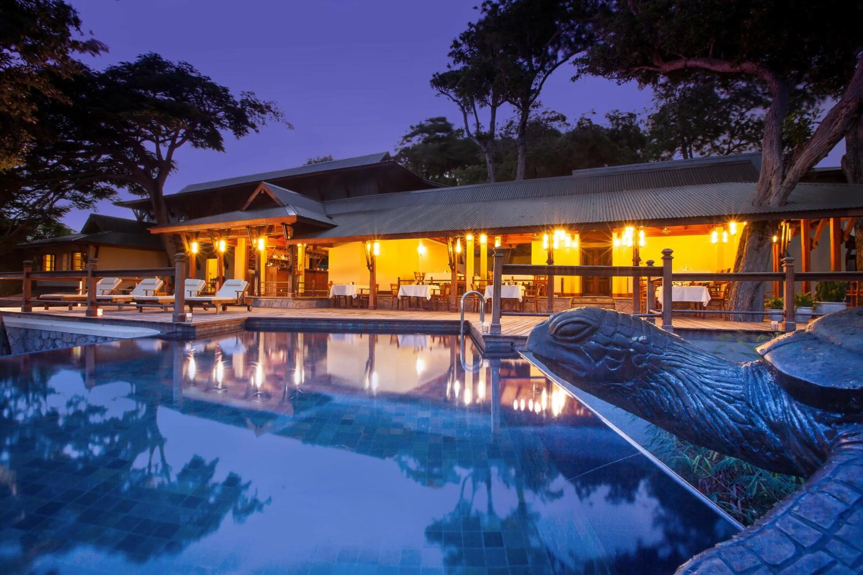 Restaurant/places to eat in JA Enchanted Island Resort Seychelles