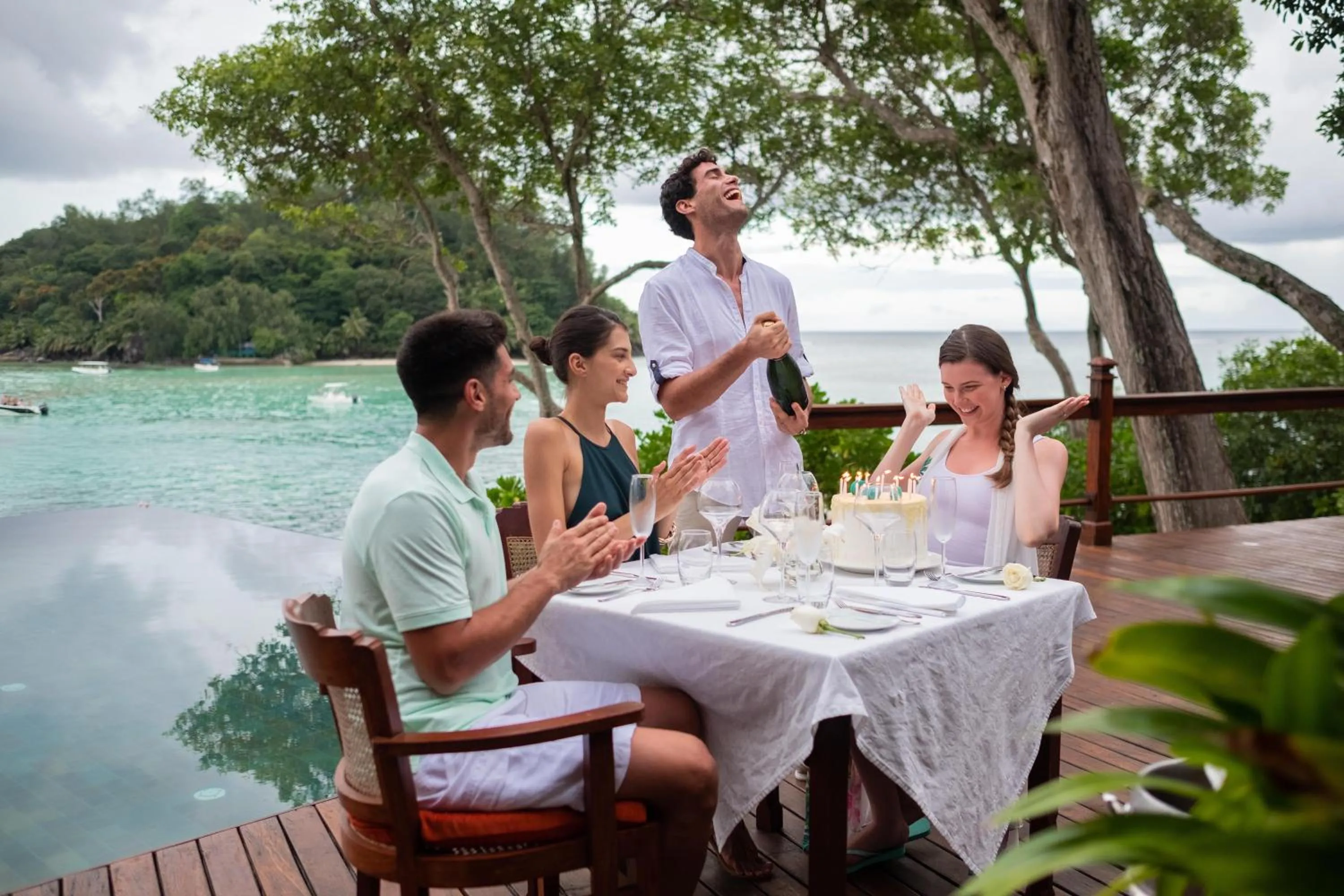 Restaurant/places to eat in JA Enchanted Island Resort Seychelles