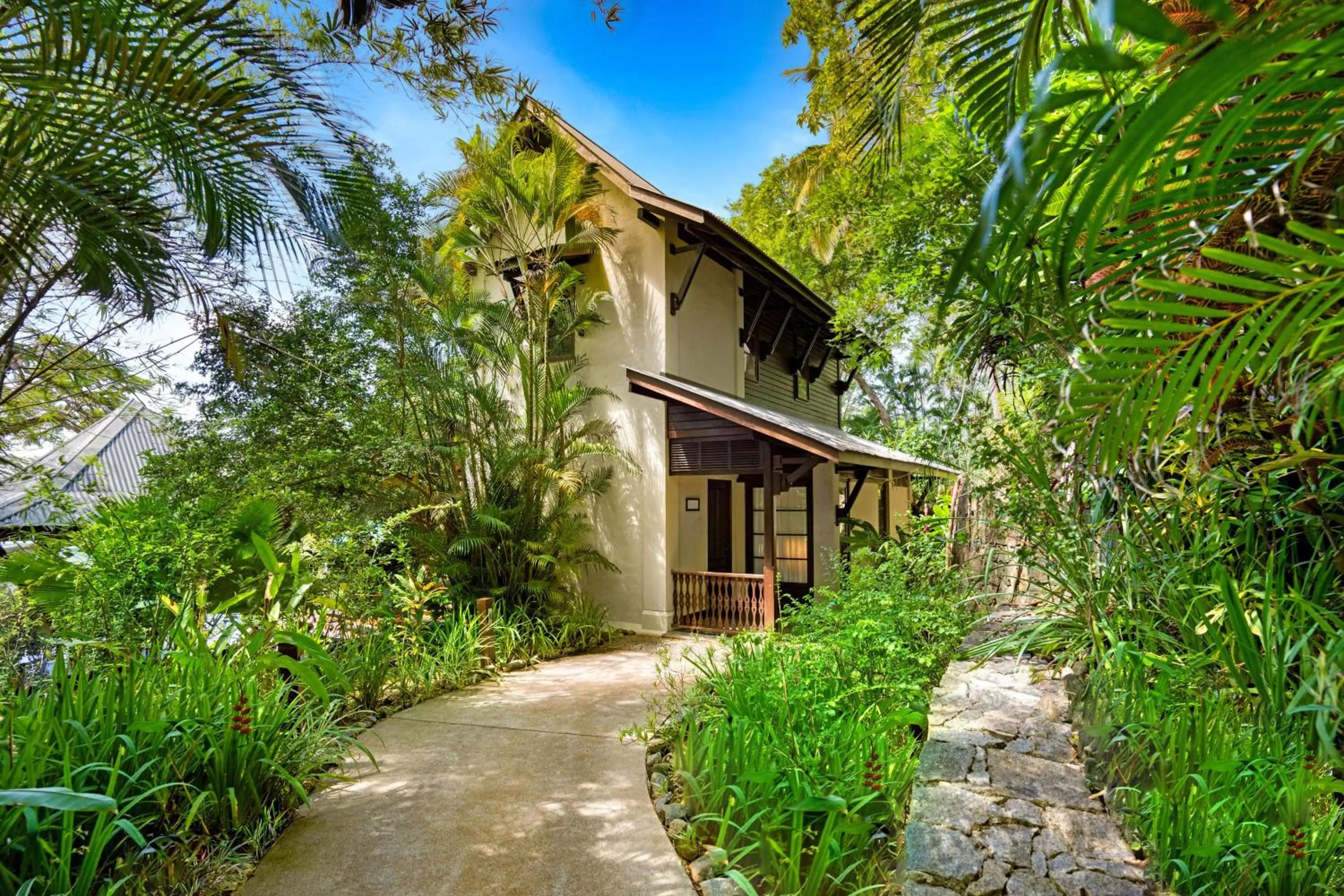 Natural landscape in JA Enchanted Island Resort Seychelles