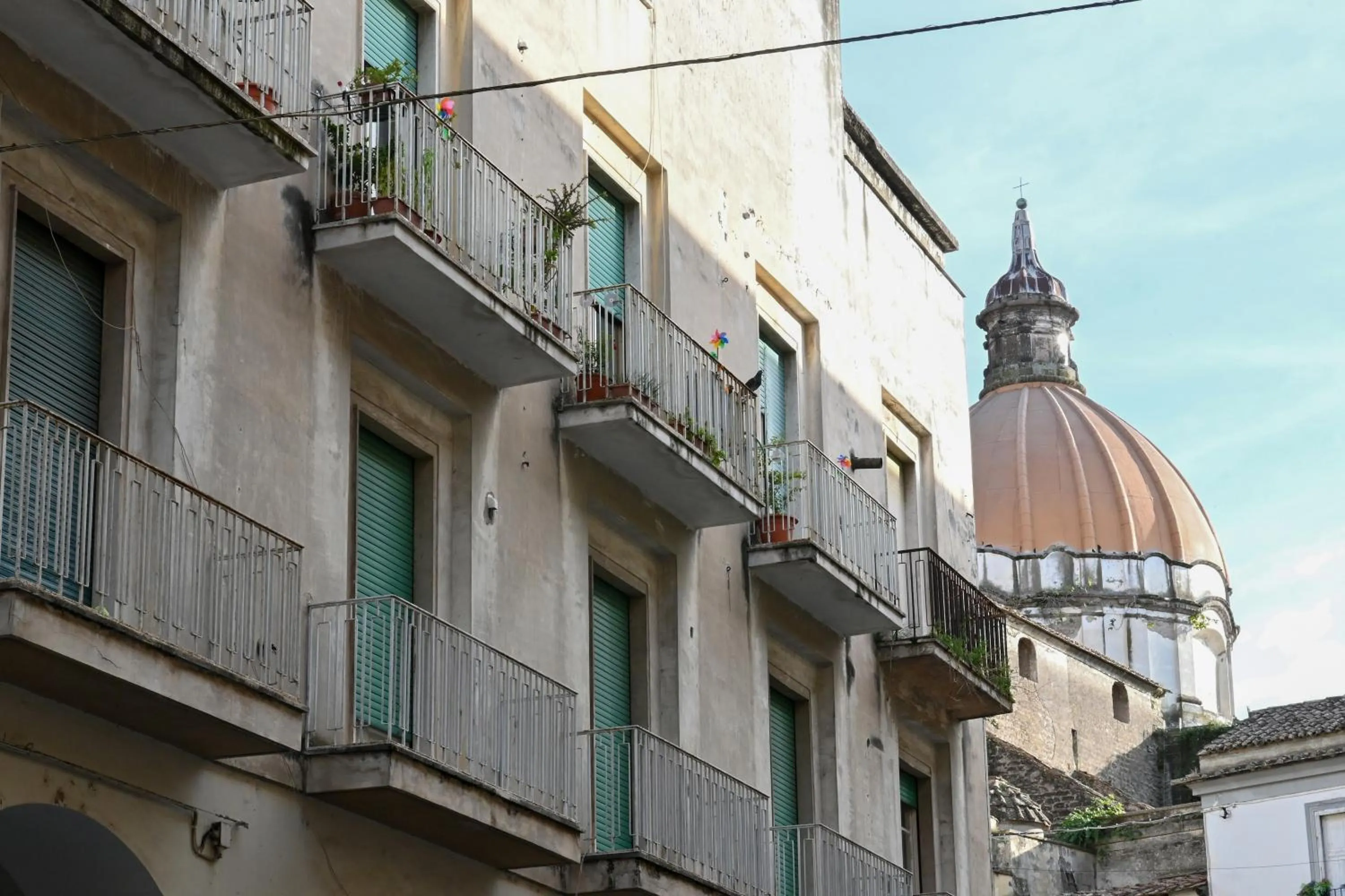 City view in B&B a Capua - I PORTICI del centro