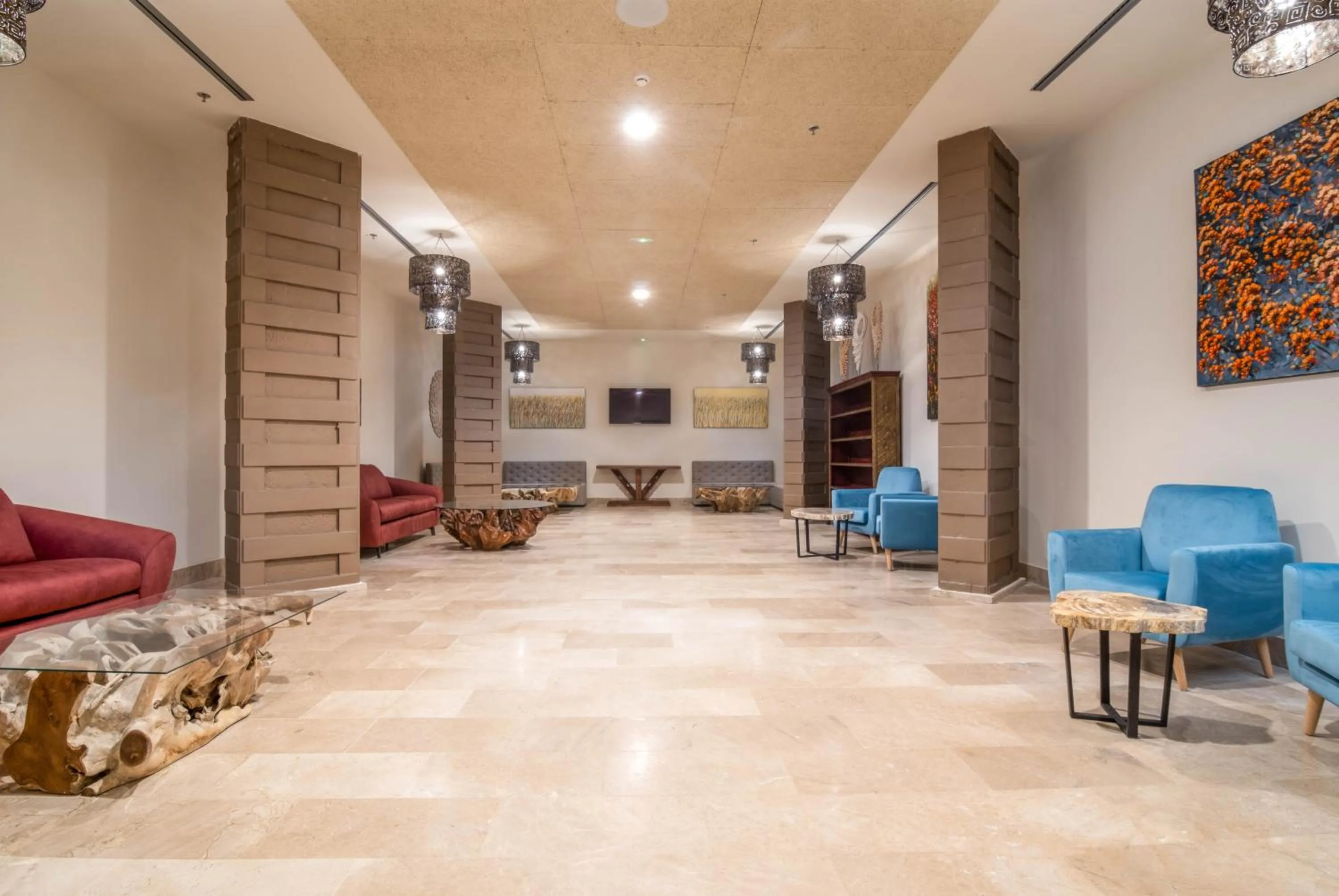 Living room in Cádiz Bahía by QHotels