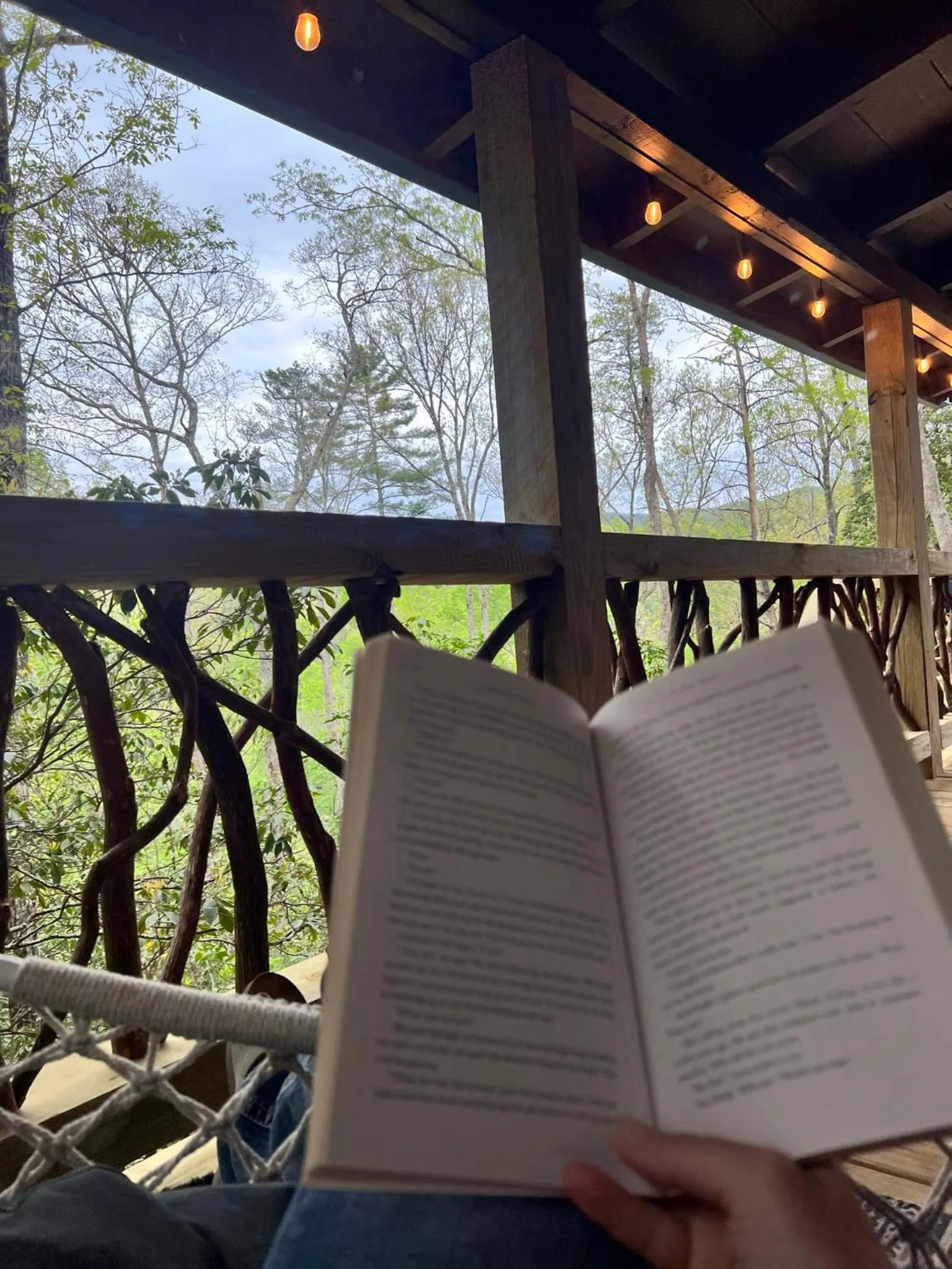 Log Cabin with Mountain View and Privacy