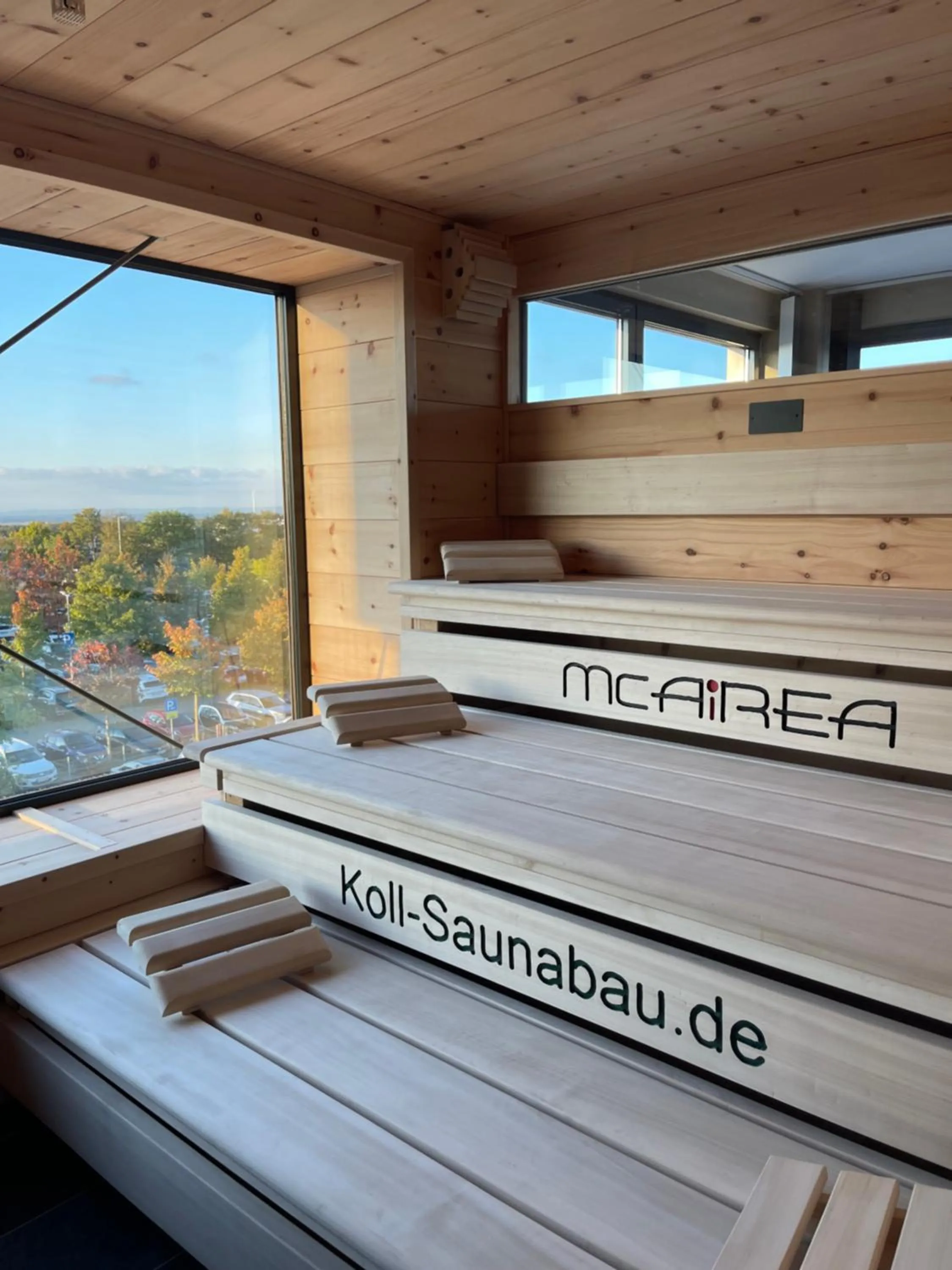 Sauna in AiREA Hotel