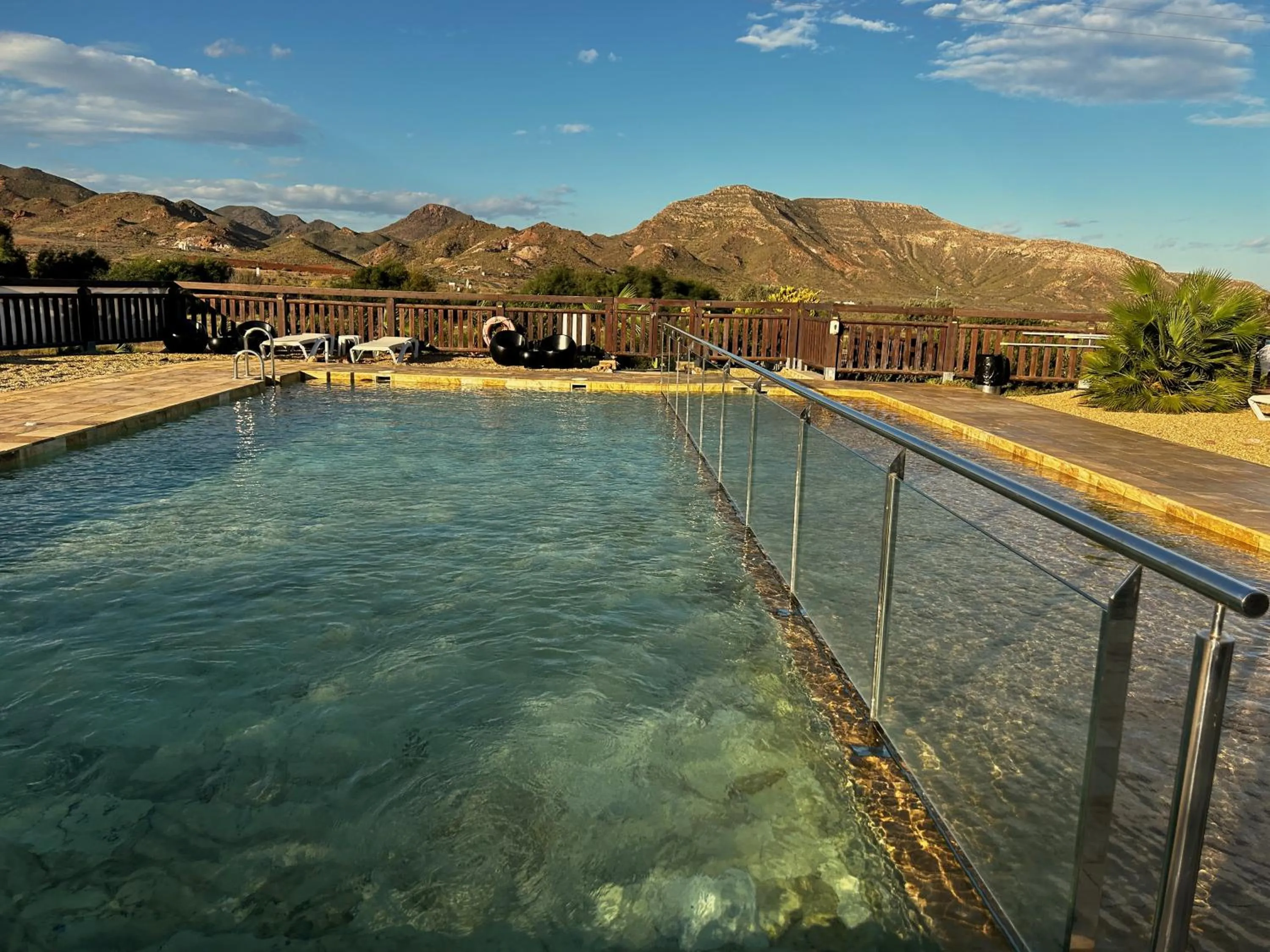 Natural landscape in Oro y Luz