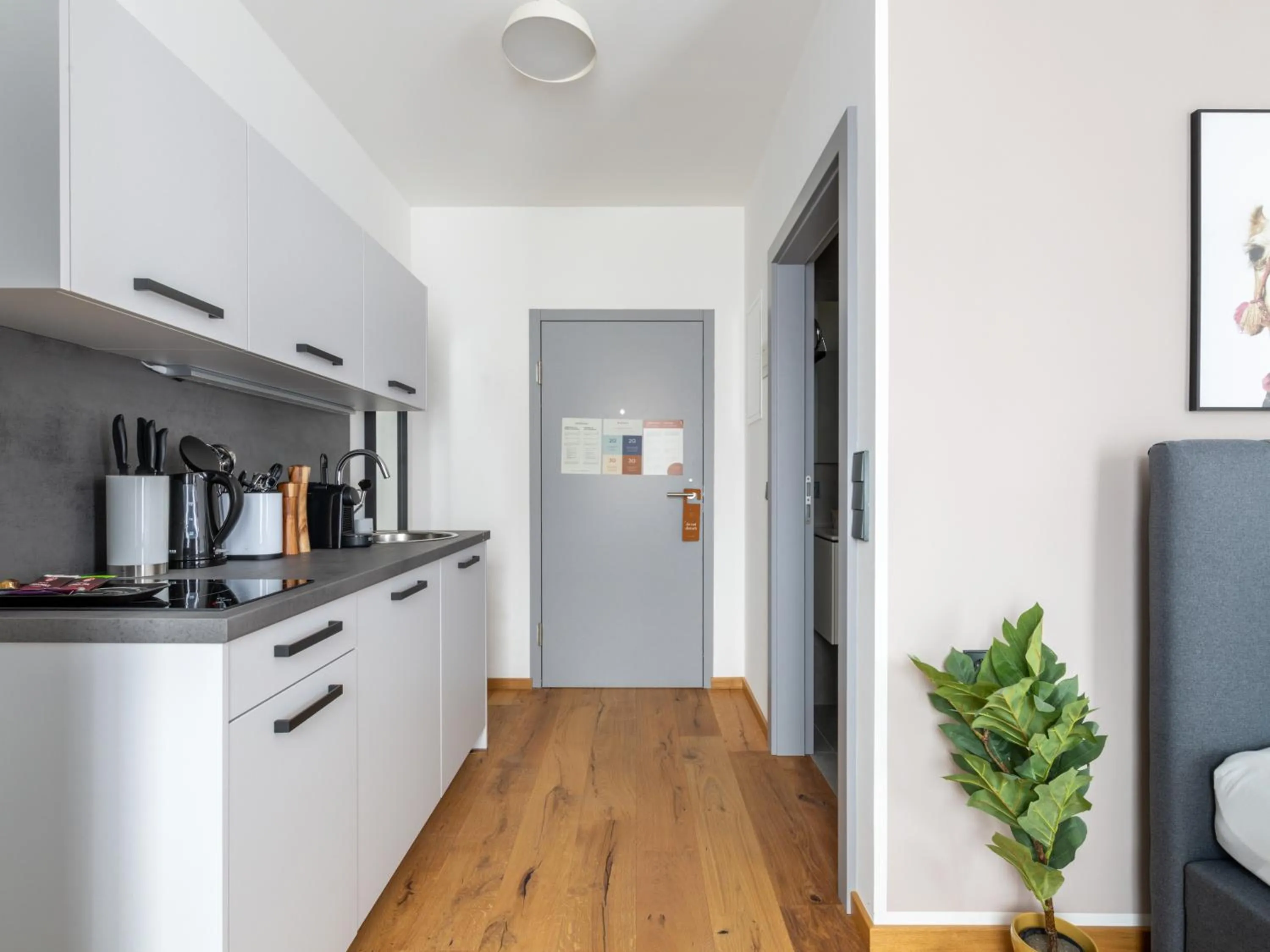 Coffee/tea facilities in Limehome Villach Gerbergasse