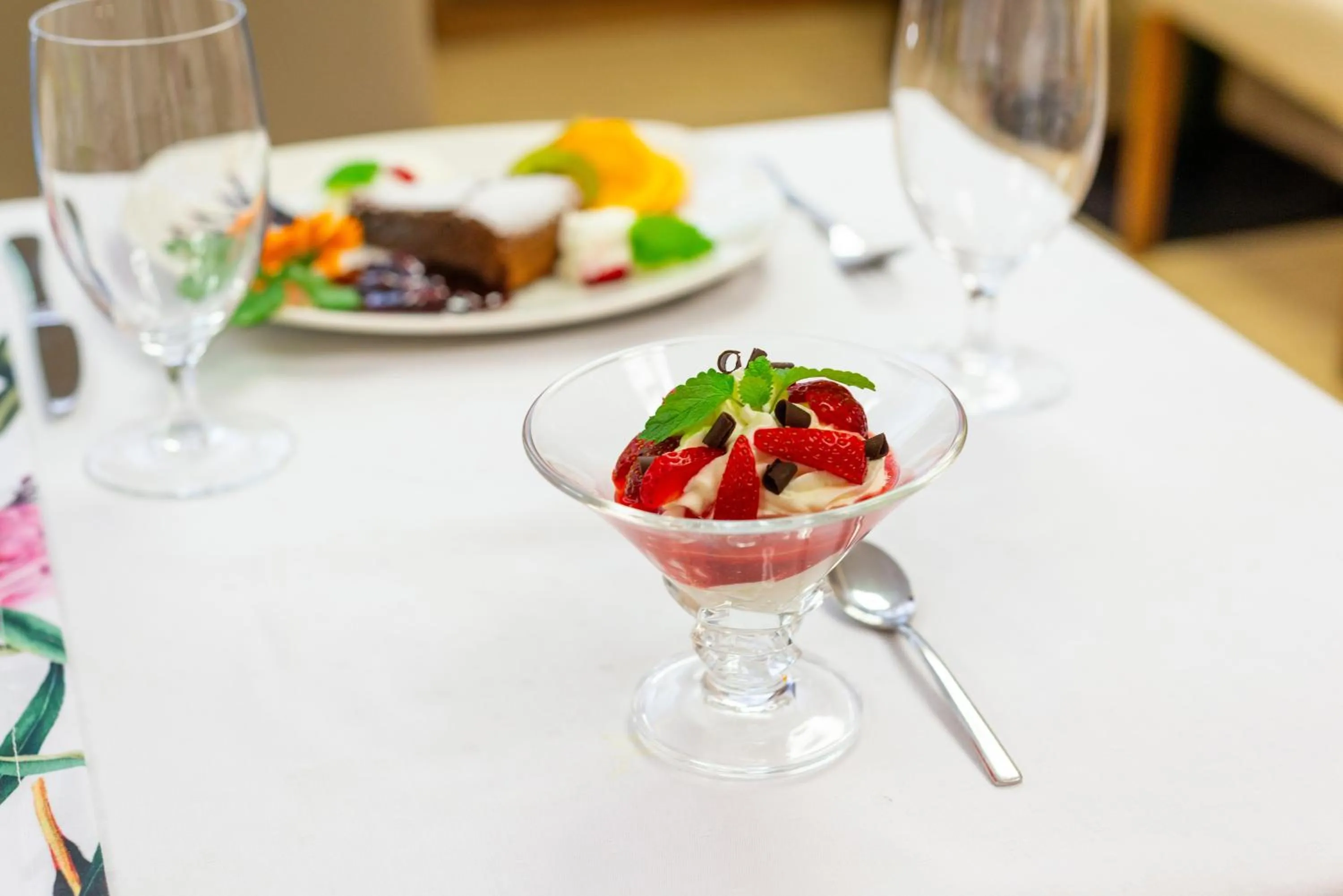 Restaurant/places to eat in Hotel Podium