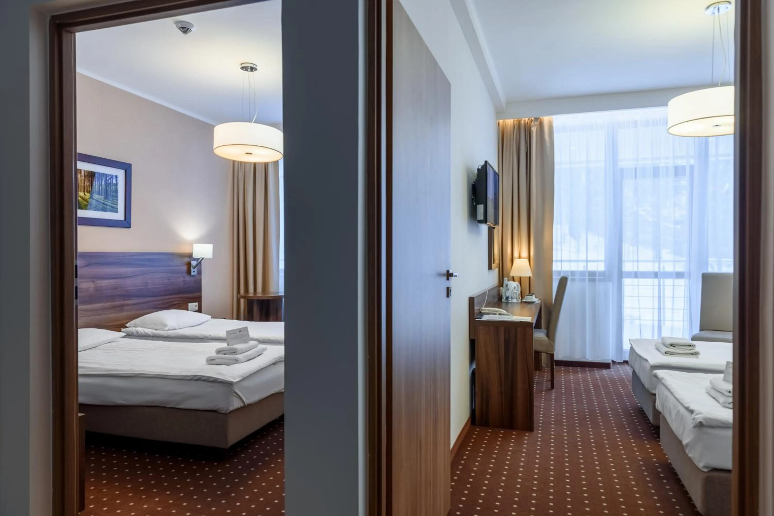 Photo of the whole room, Bed in Hotel Podium