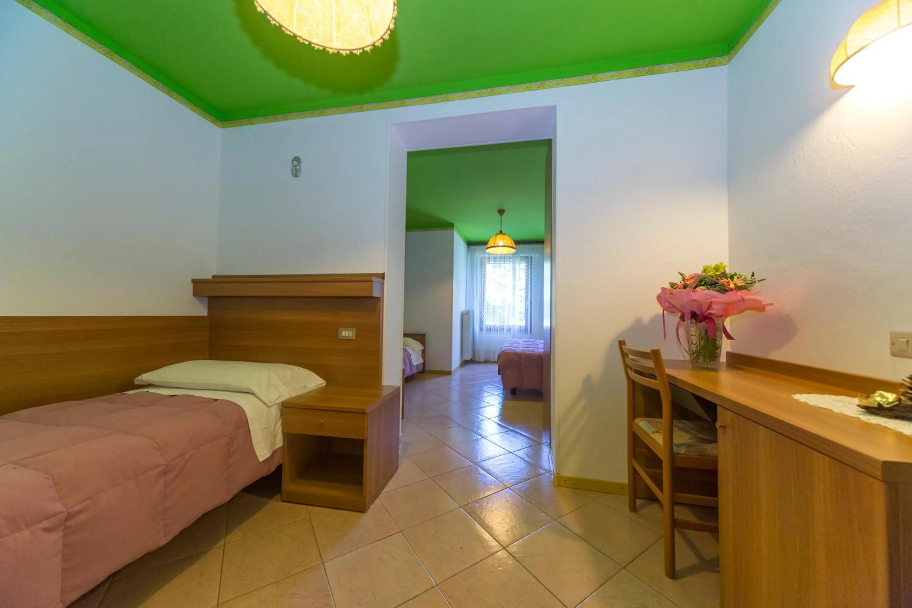 Bedroom, Bed in Hotel Trentino