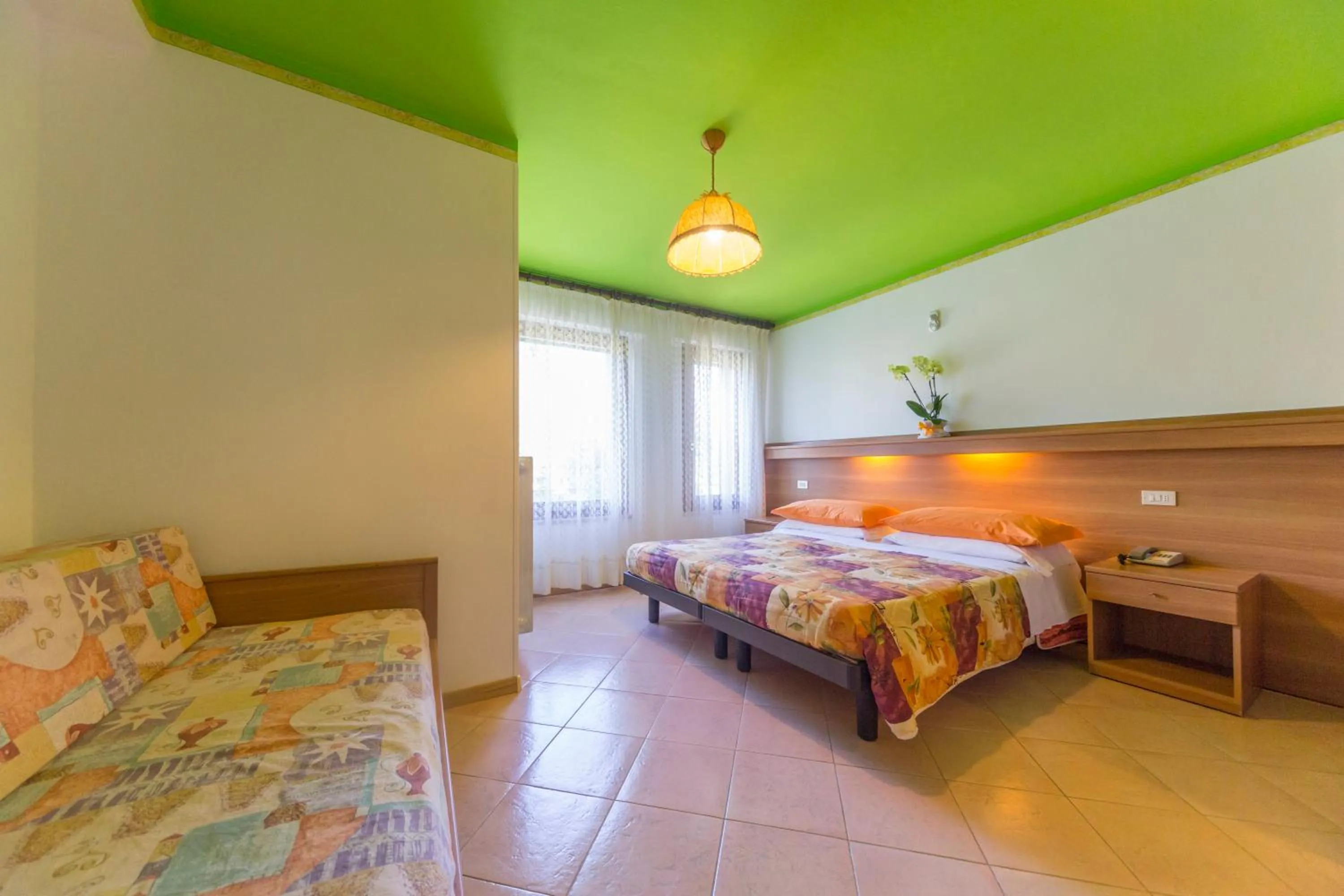 Bedroom, Bed in Hotel Trentino