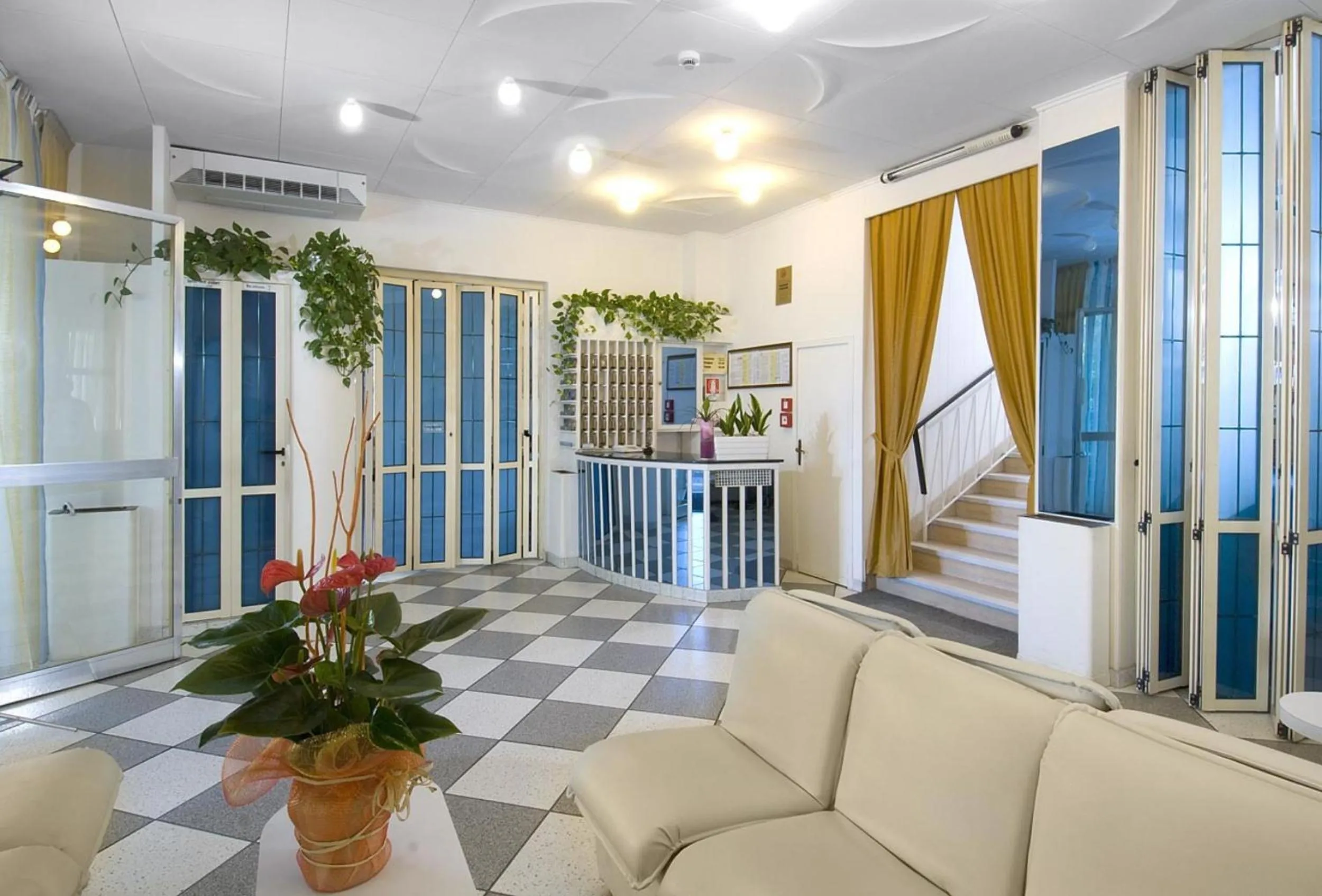 Lobby or reception in Hotel Walter