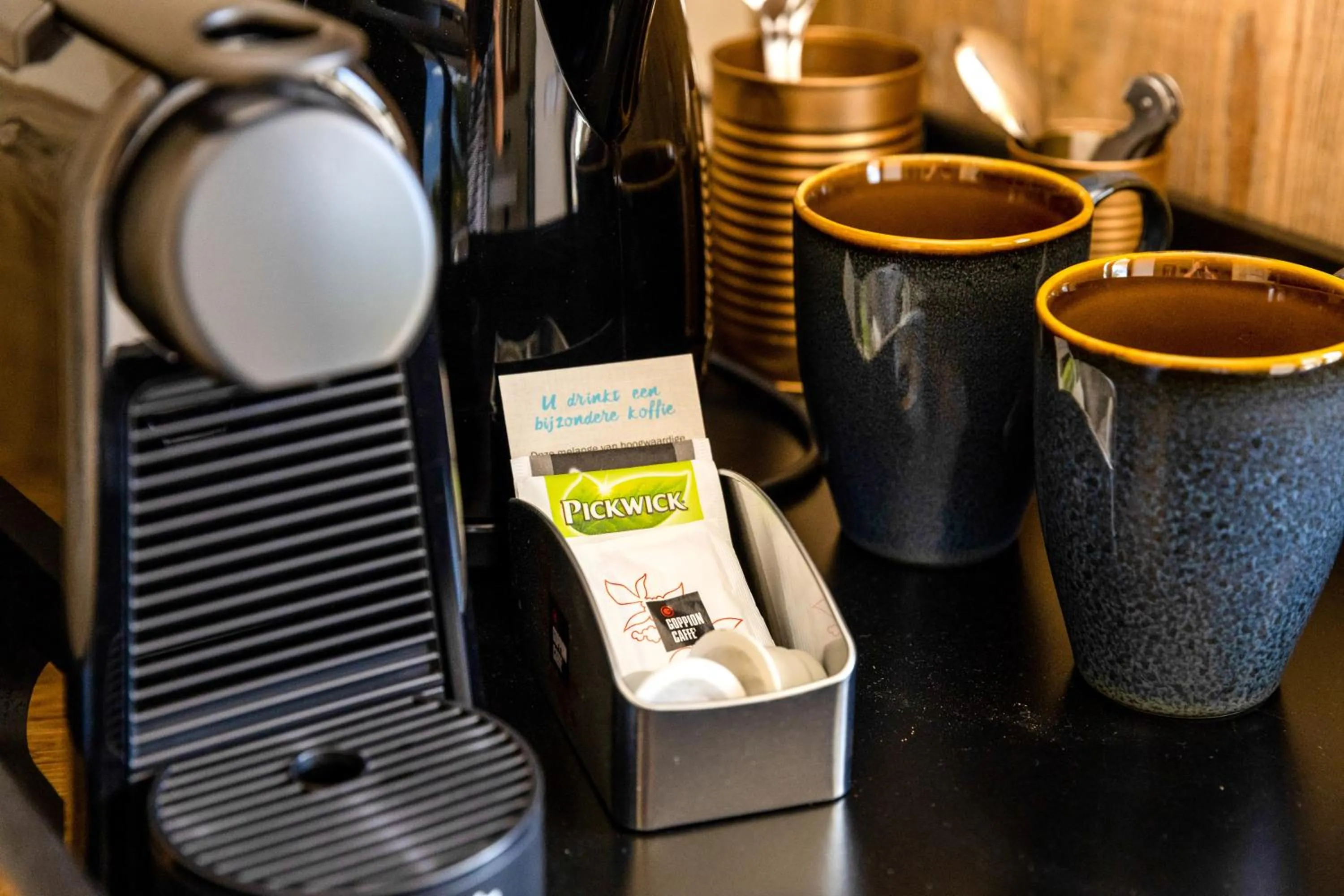 Coffee/tea facilities in The Hut Bonaire