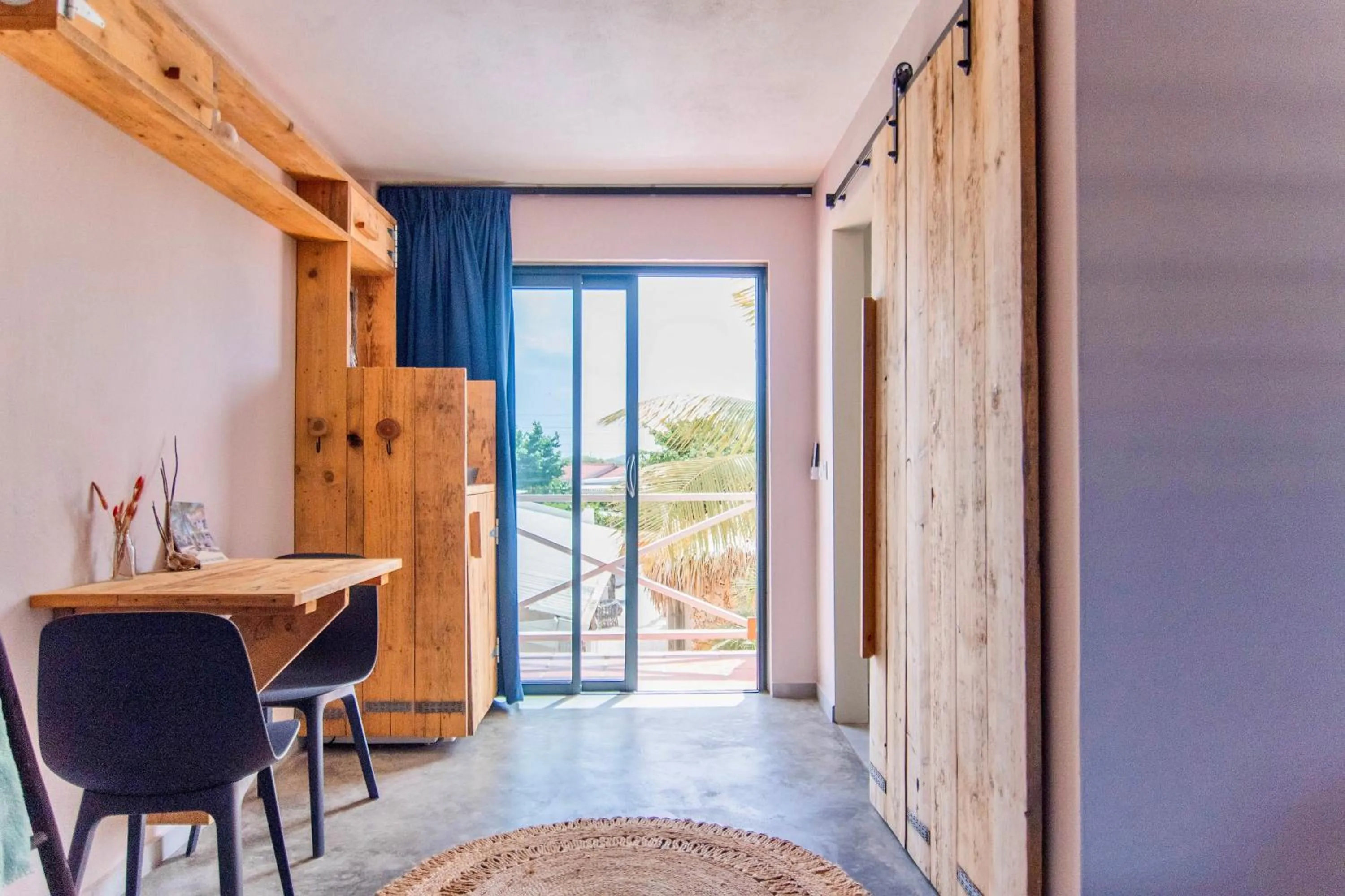 Bedroom in The Hut Bonaire