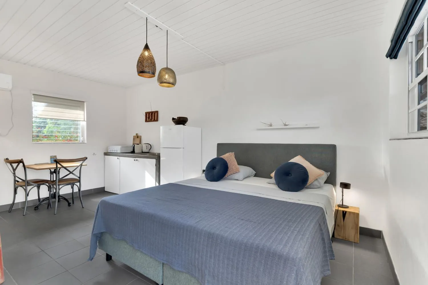 Bed in The Hut Bonaire