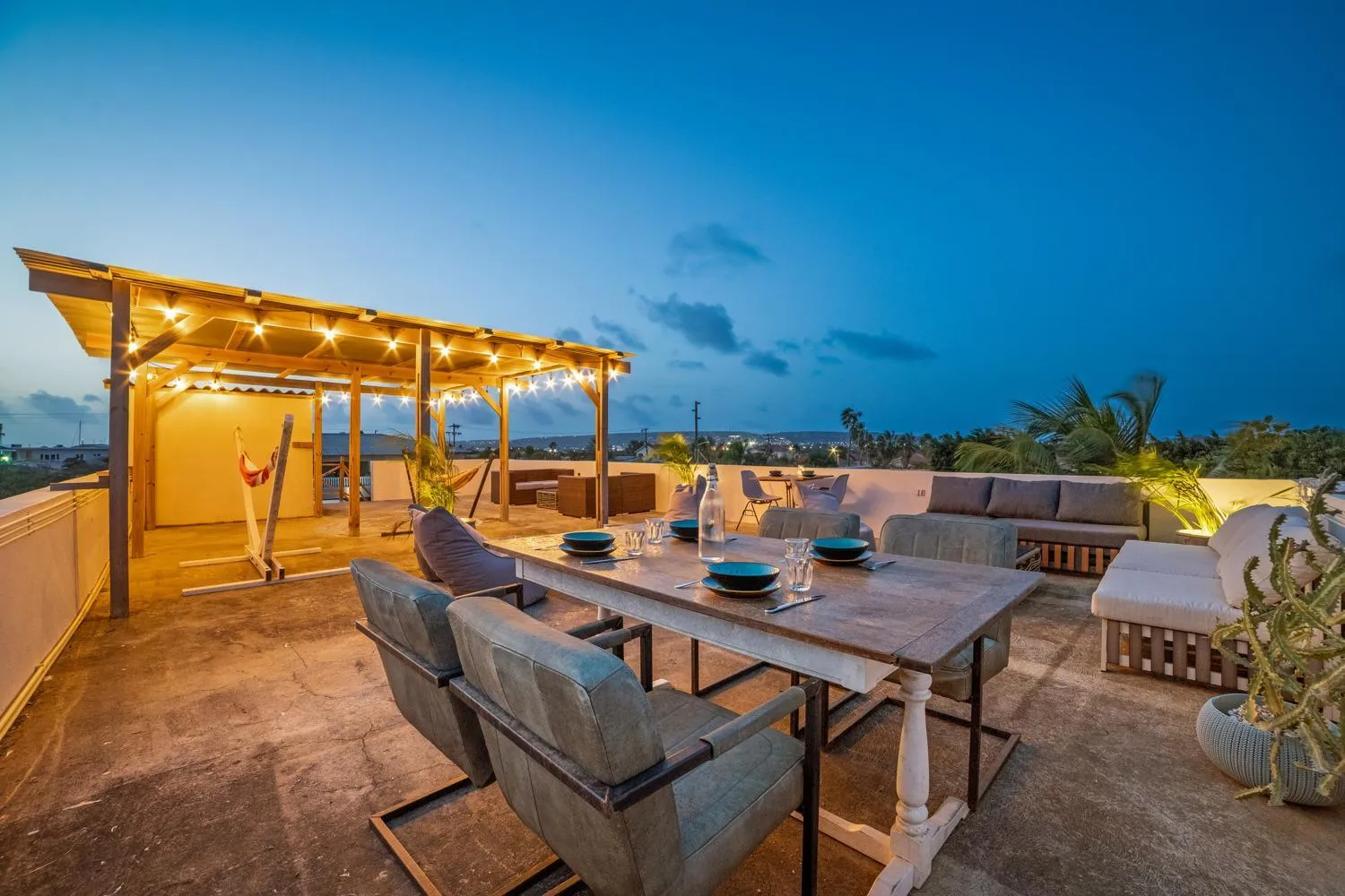 Balcony/Terrace in The Hut Bonaire