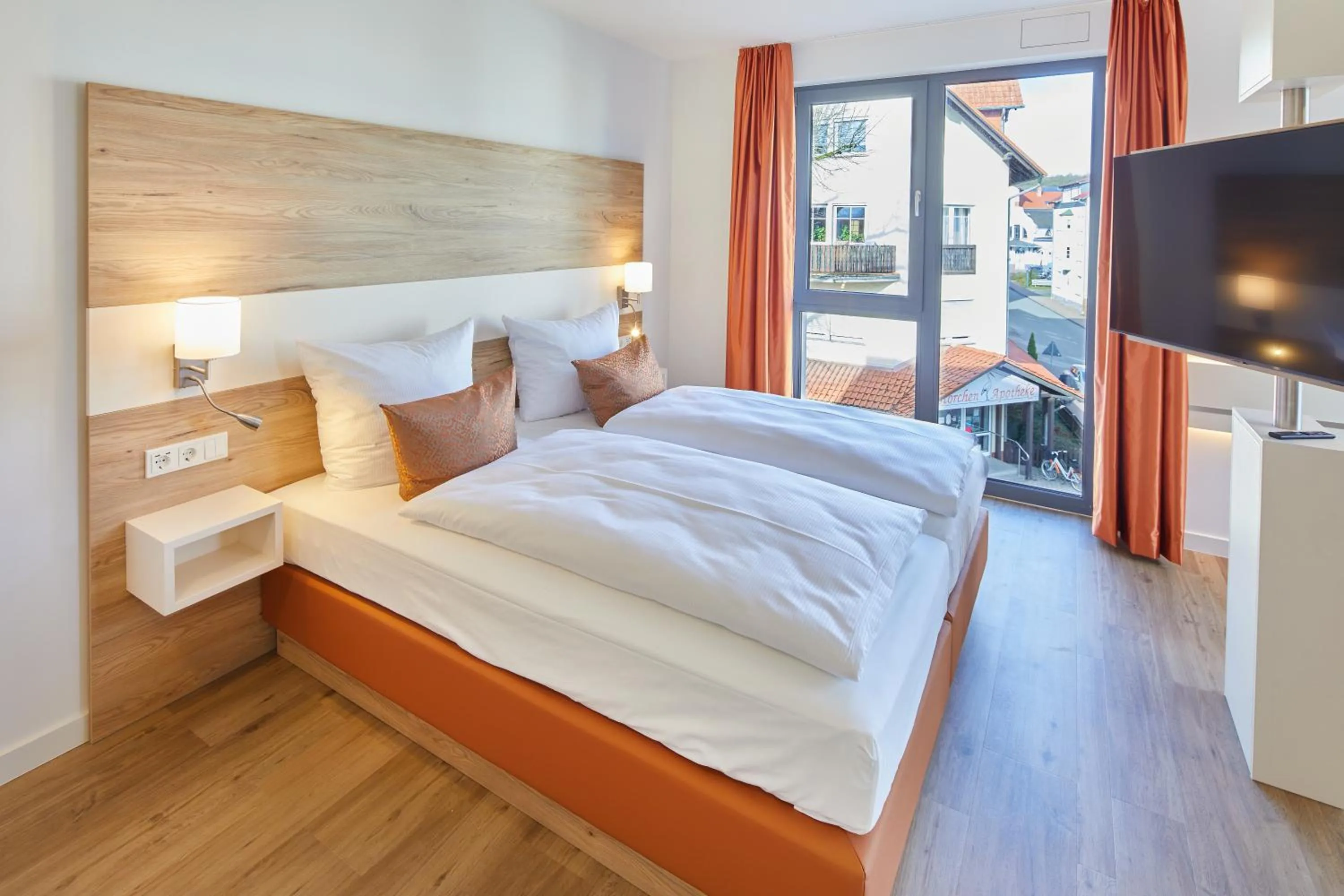 Bed in VR-Serviced Apartments Gerstungen
