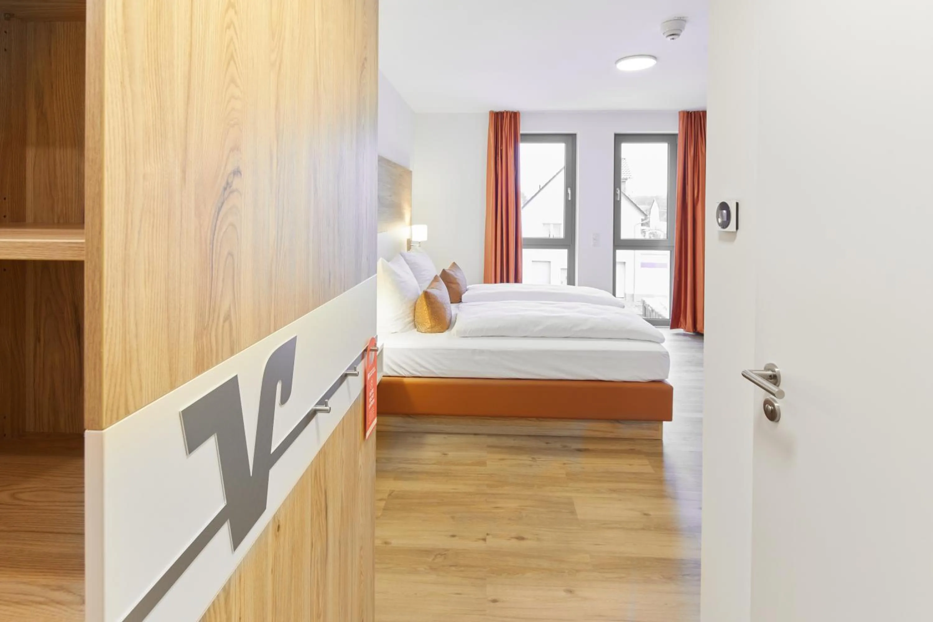 Bed in VR-Serviced Apartments Gerstungen