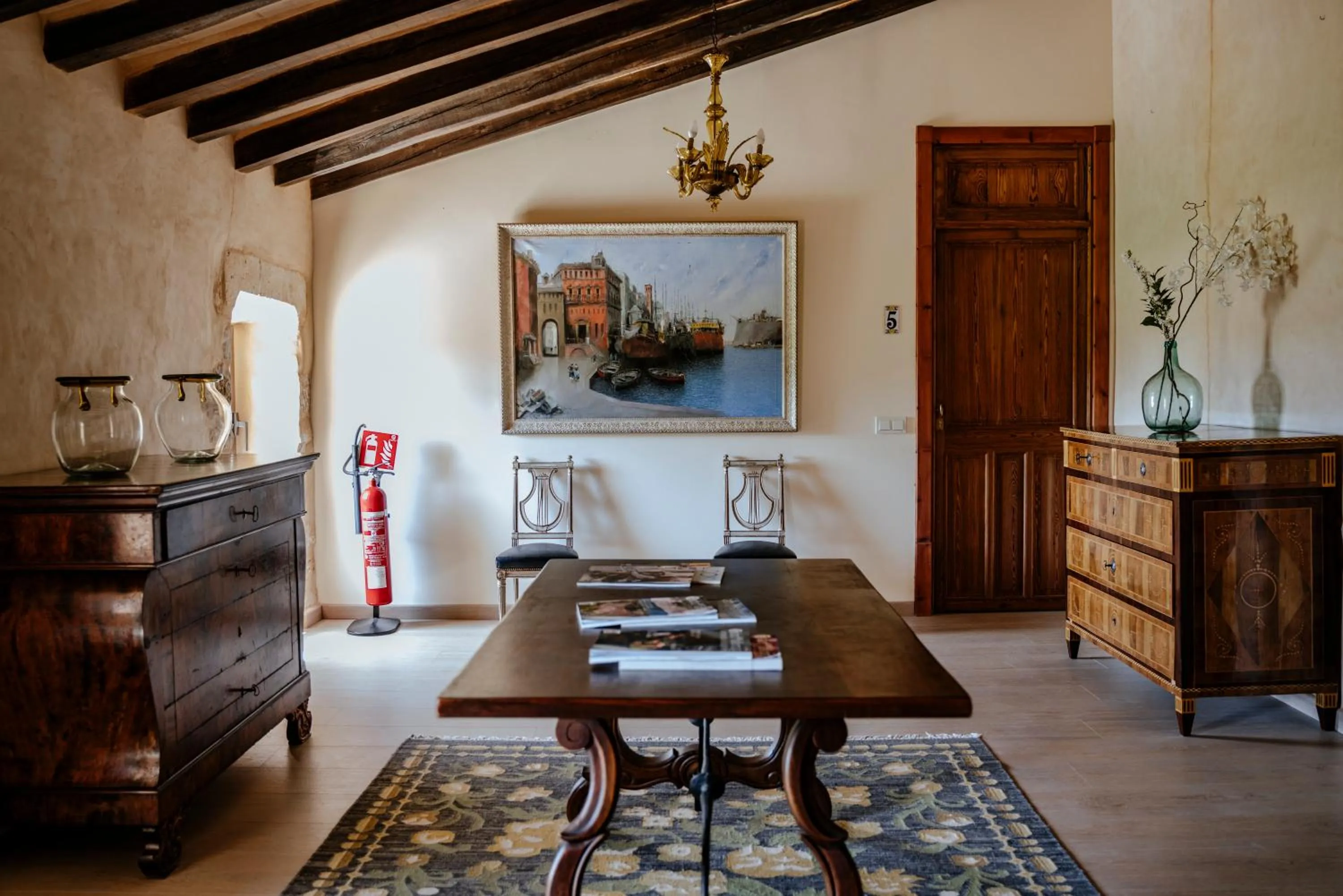 Living room in Finca Gomera - Agroturismo Hotel