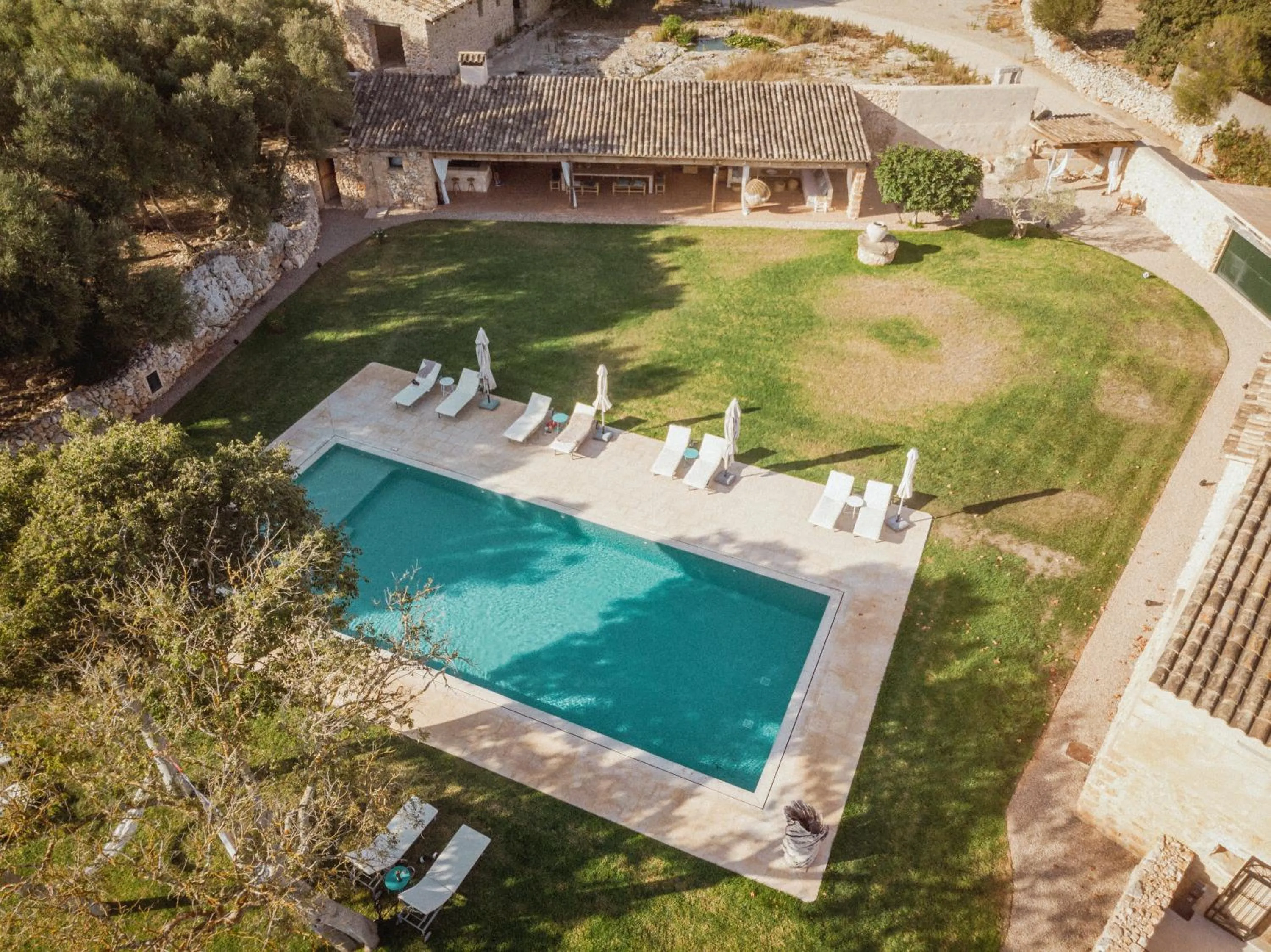 Swimming pool in Finca Gomera - Agroturismo Hotel