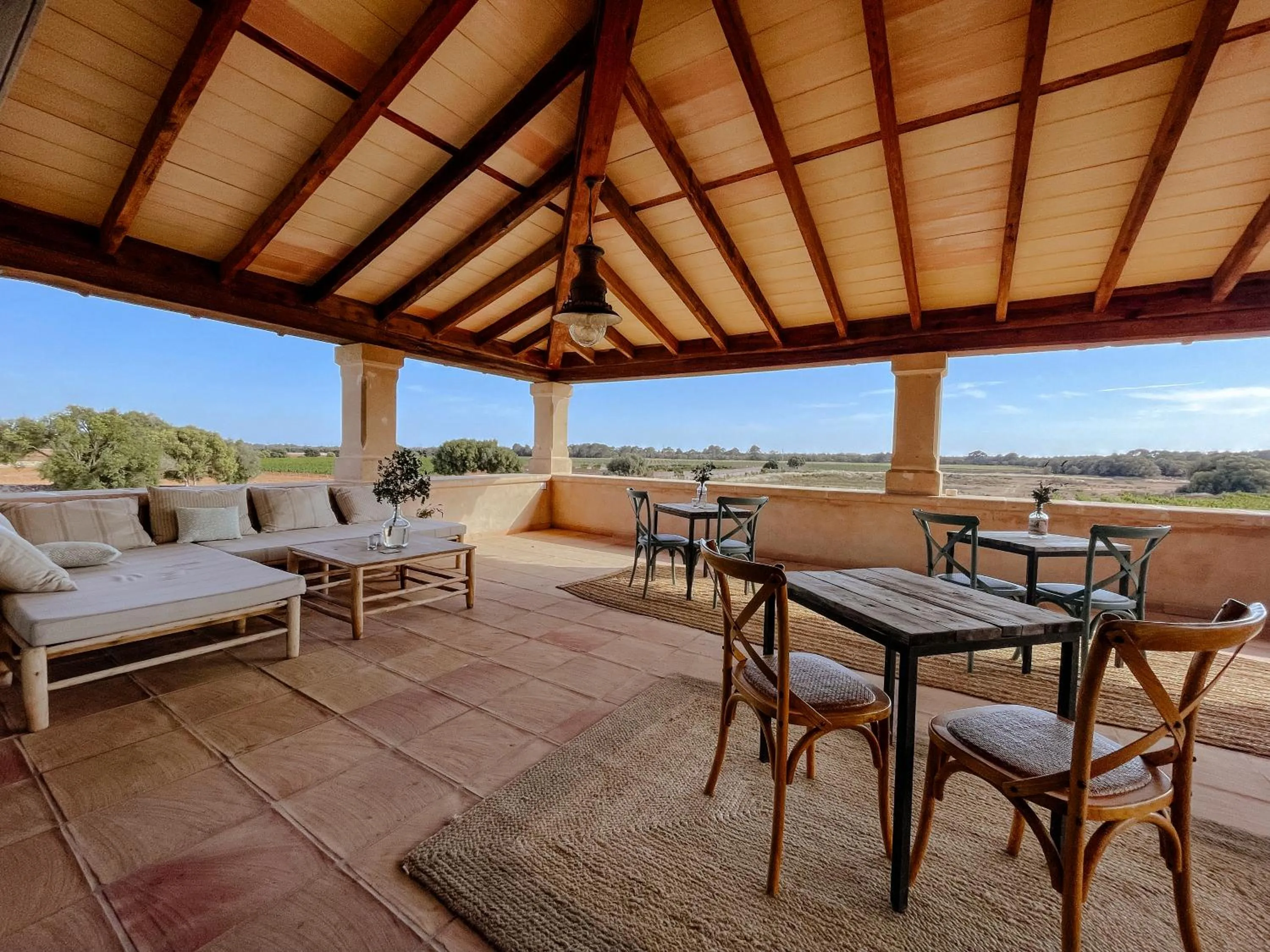 Balcony/Terrace in Finca Gomera - Agroturismo Hotel