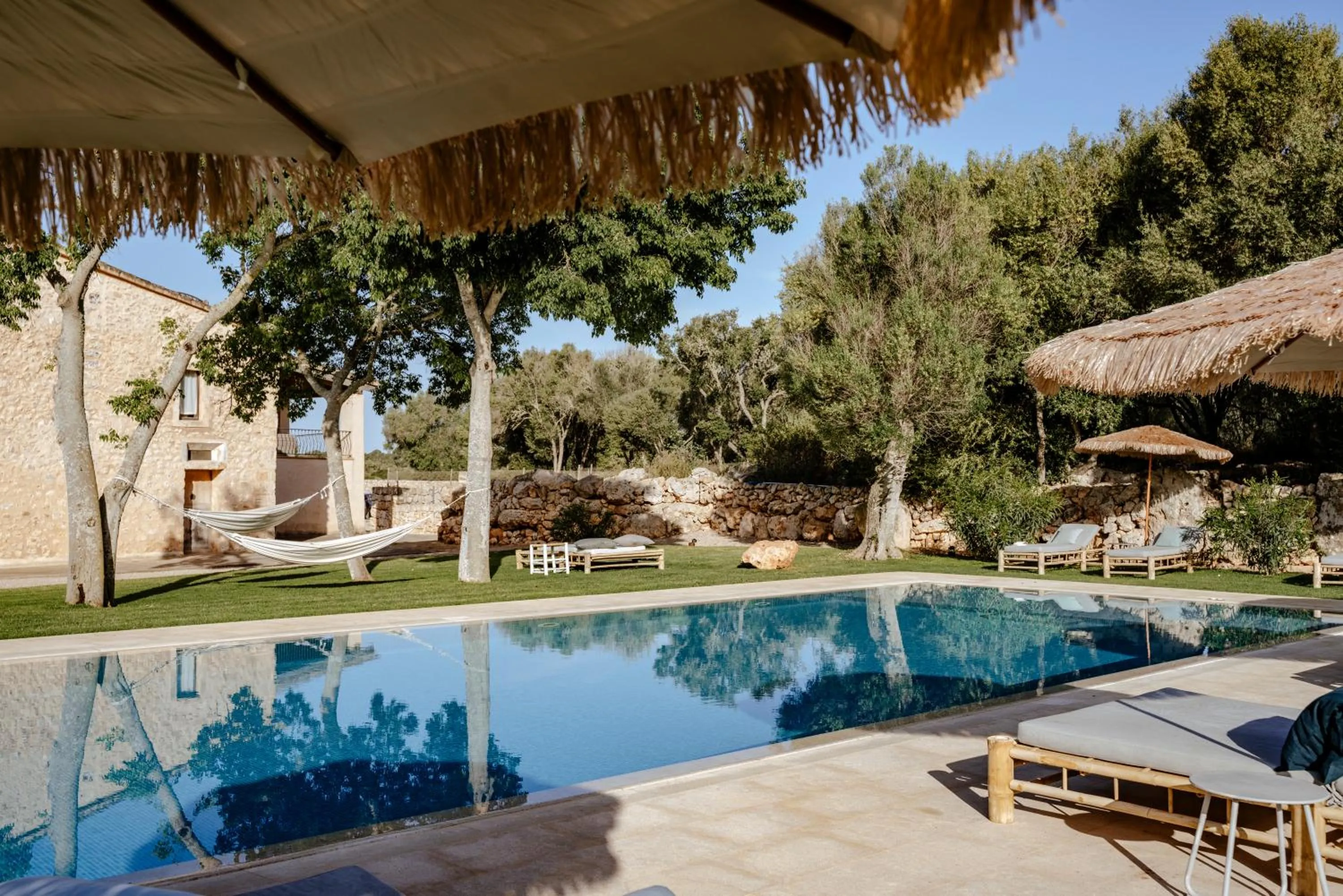 Swimming pool in Finca Gomera - Agroturismo Hotel