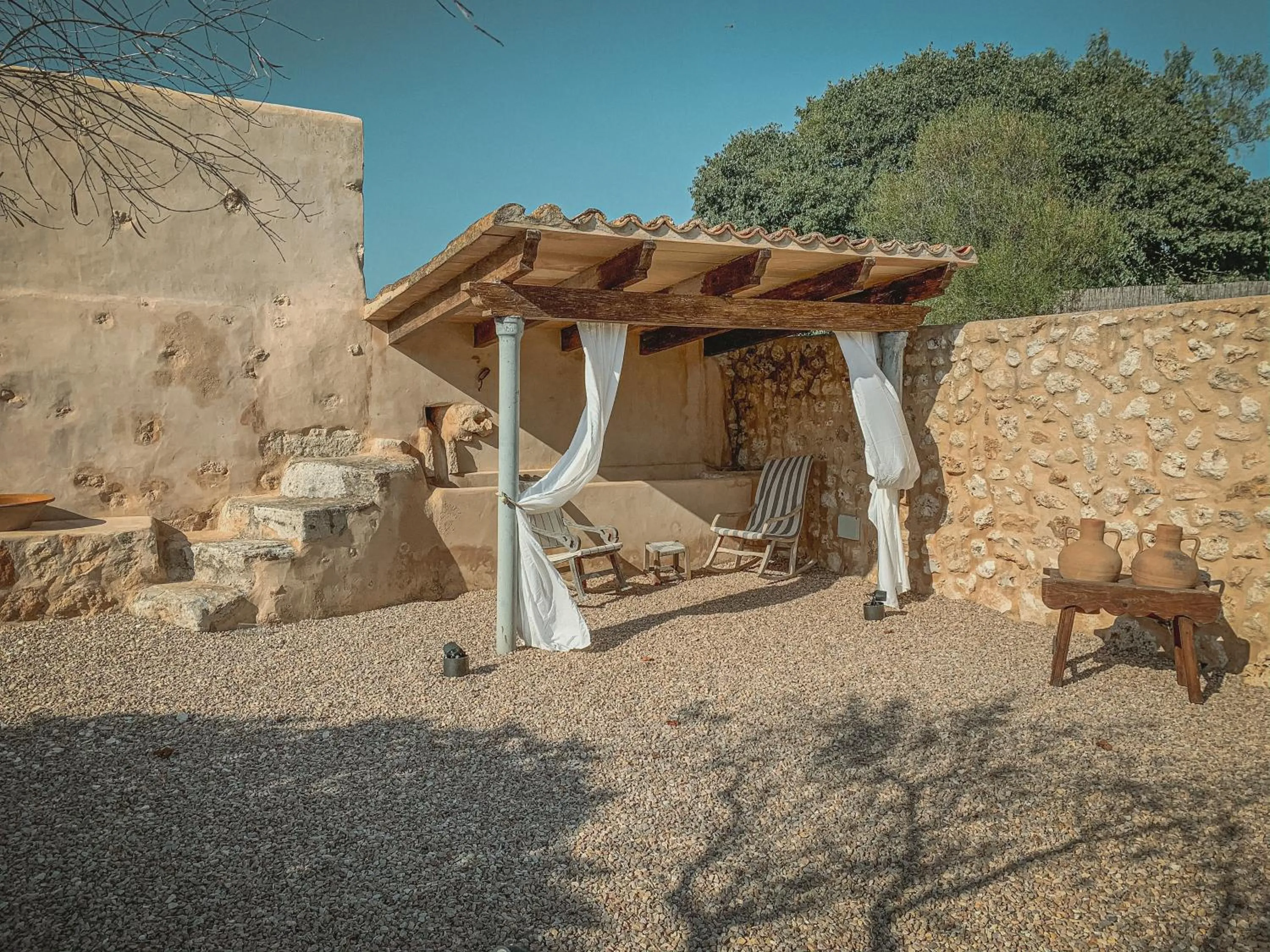 Patio in Finca Gomera - Agroturismo Hotel