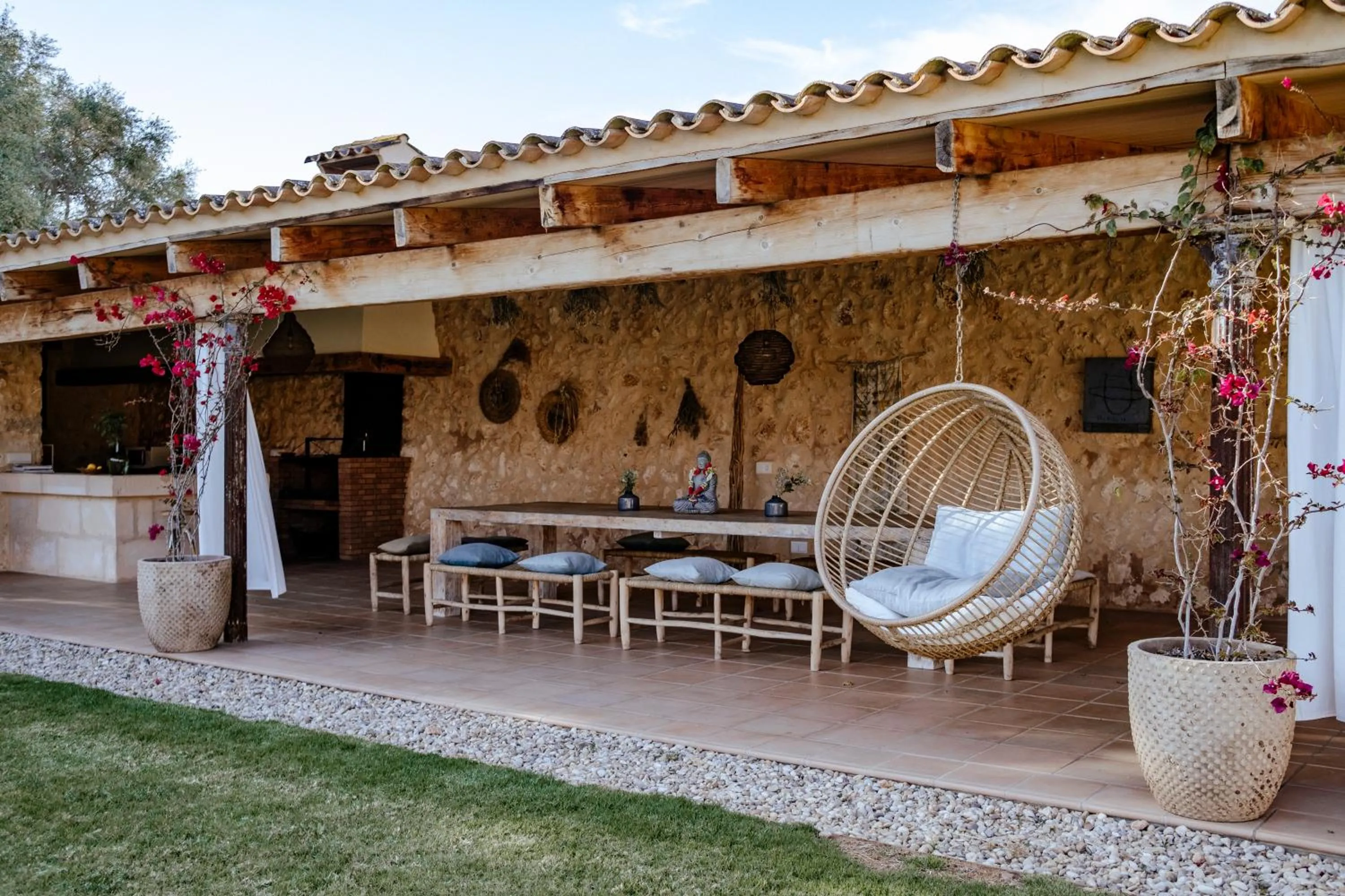 Patio in Finca Gomera - Agroturismo Hotel