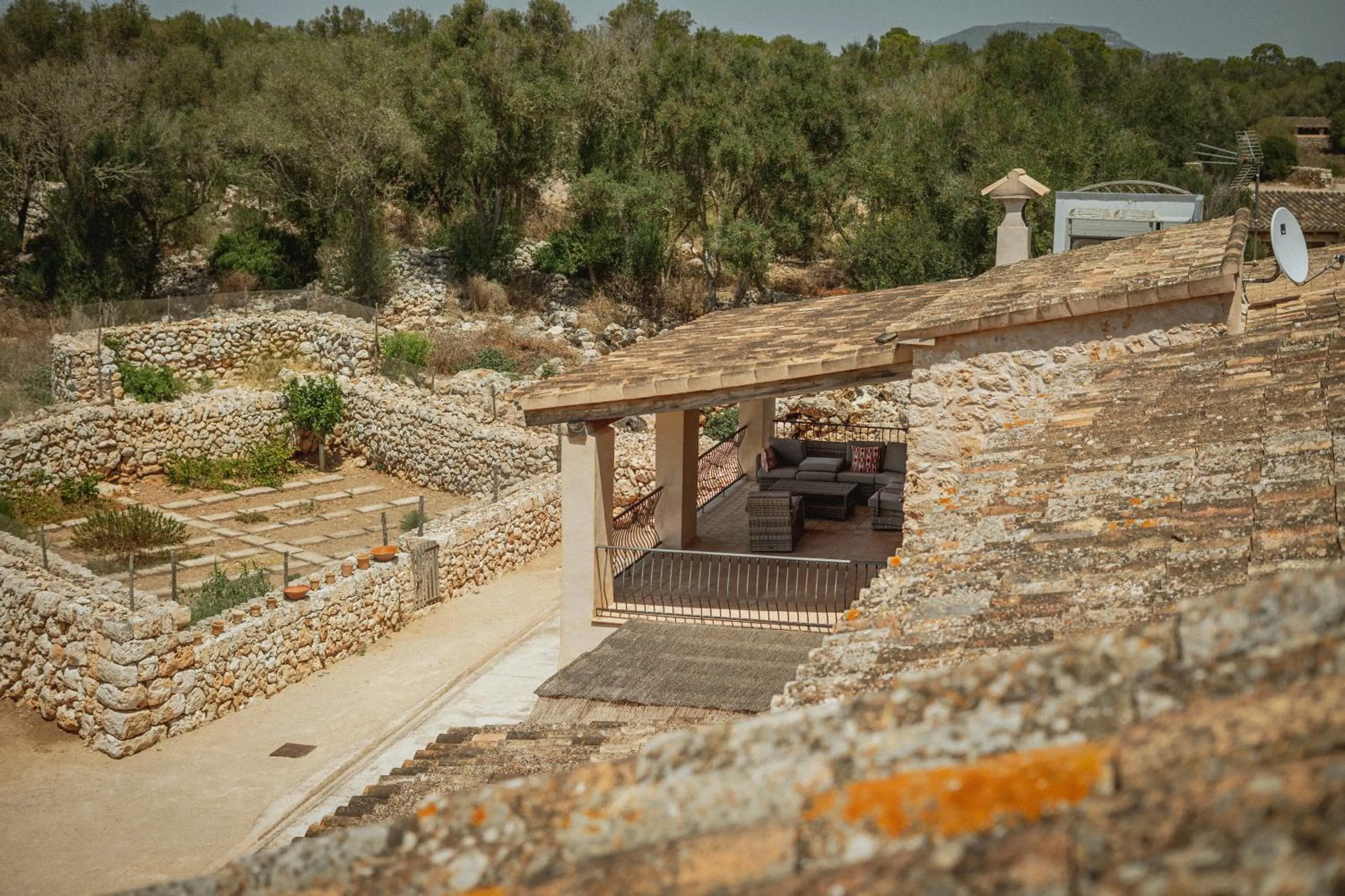 Patio in Finca Gomera - Agroturismo Hotel