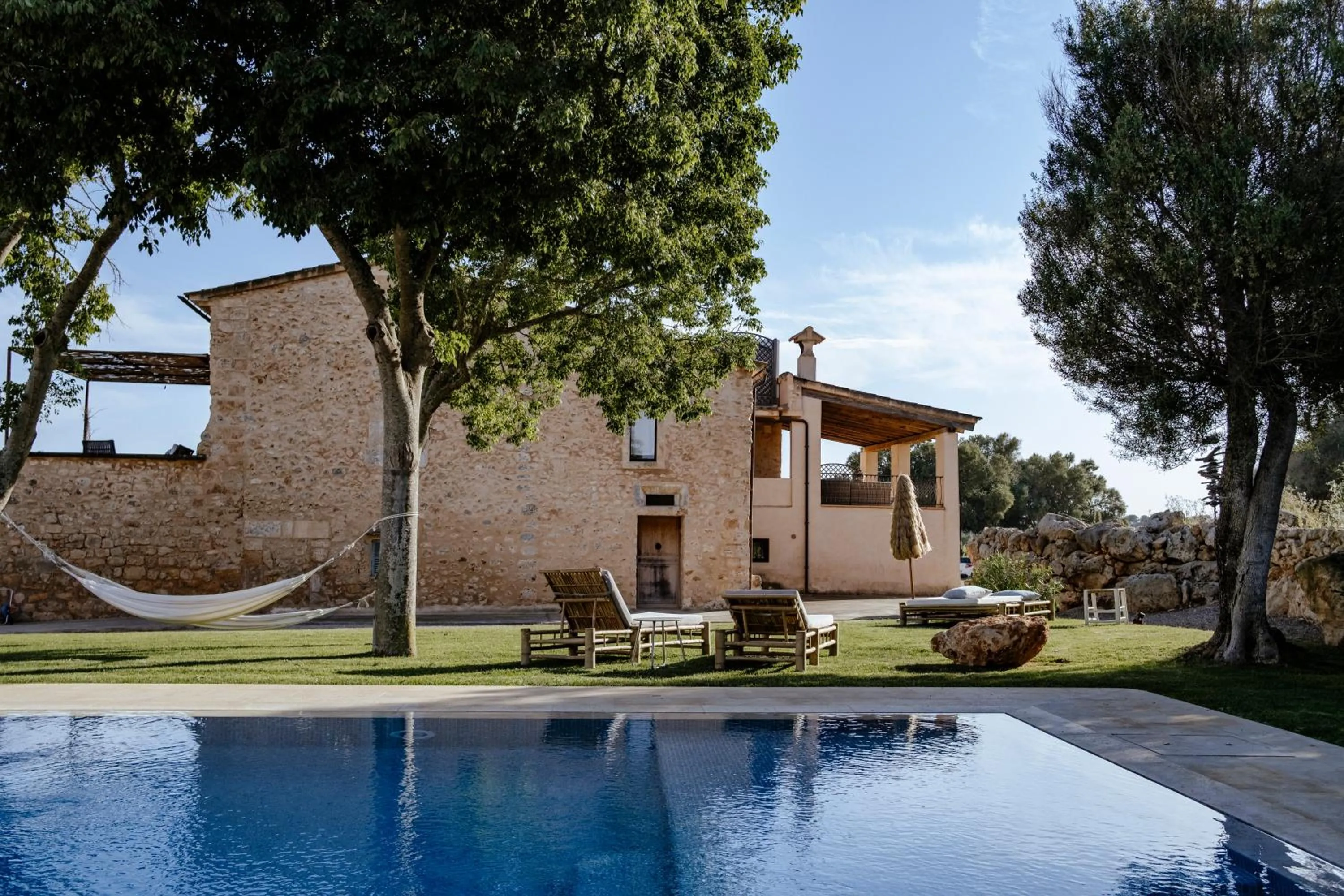 Pool view in Finca Gomera - Agroturismo Hotel