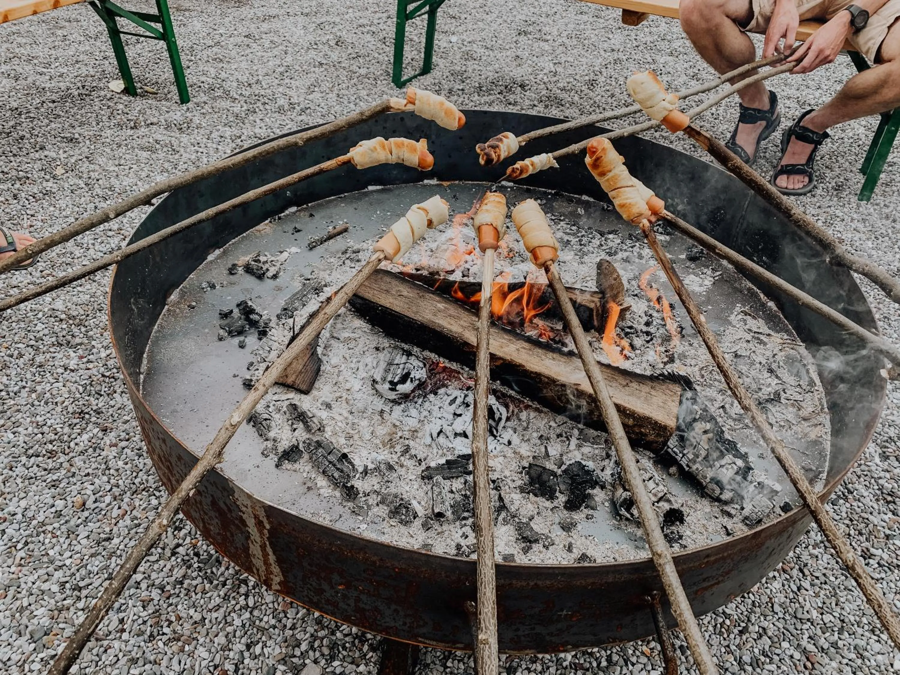 BBQ facilities in Biohof Ebengut