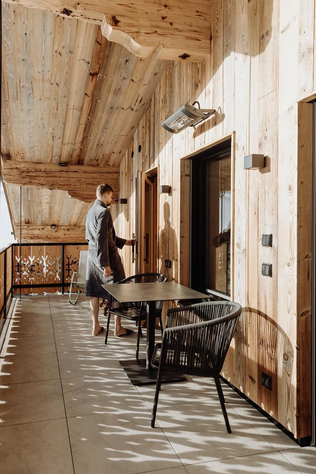 Sauna in Biohof Ebengut