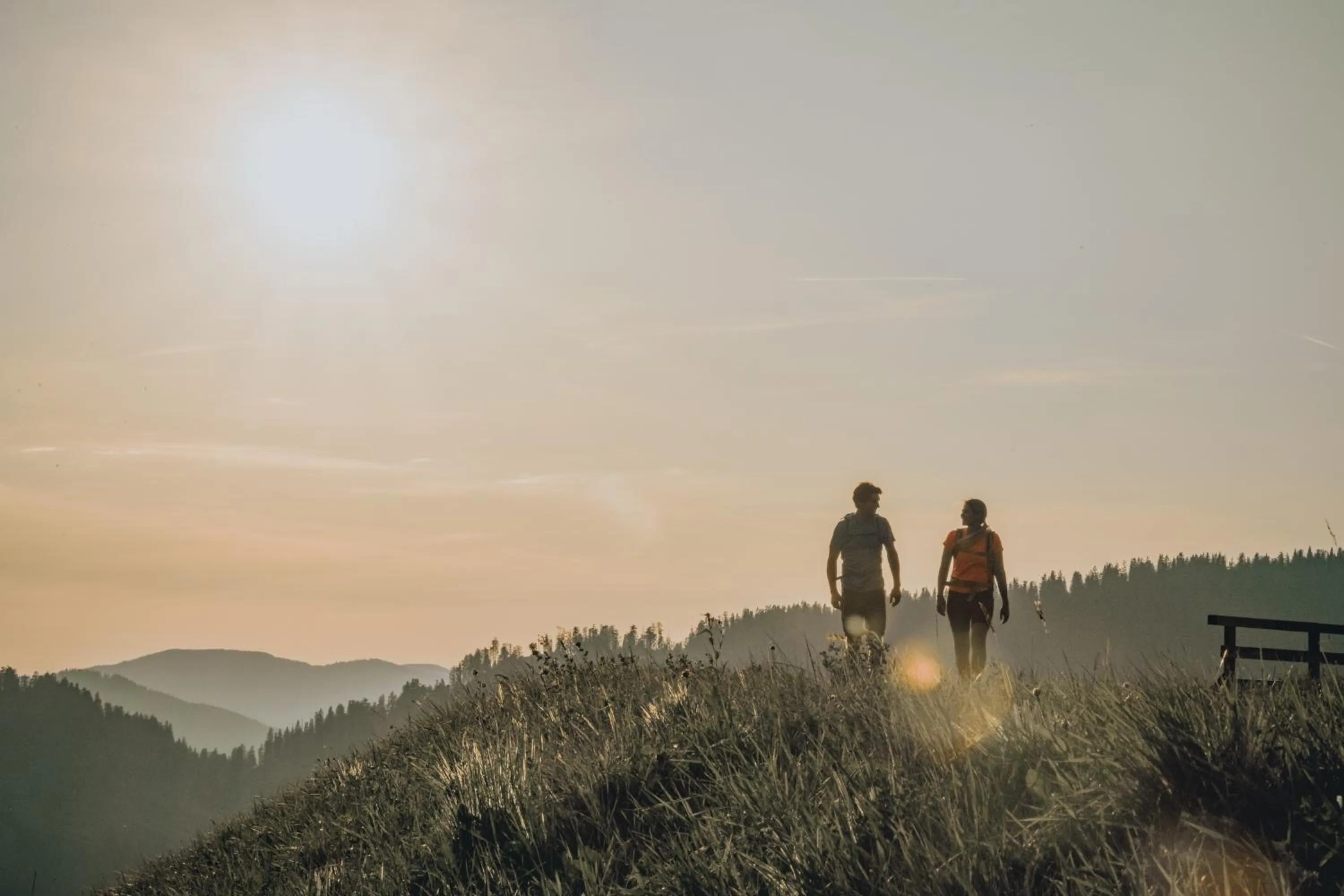 Sunrise in Biohof Ebengut