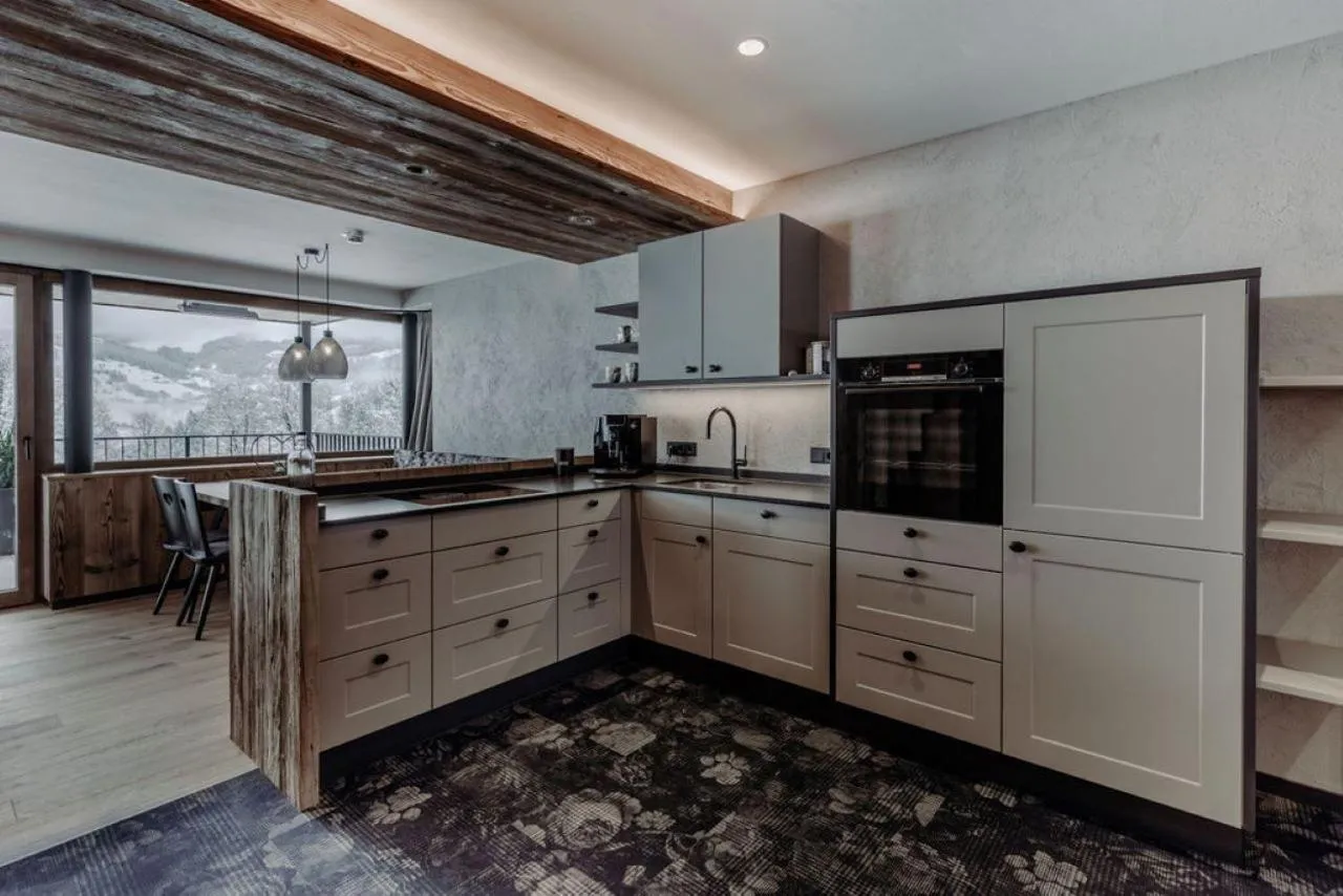 Kitchen or kitchenette in Biohof Ebengut