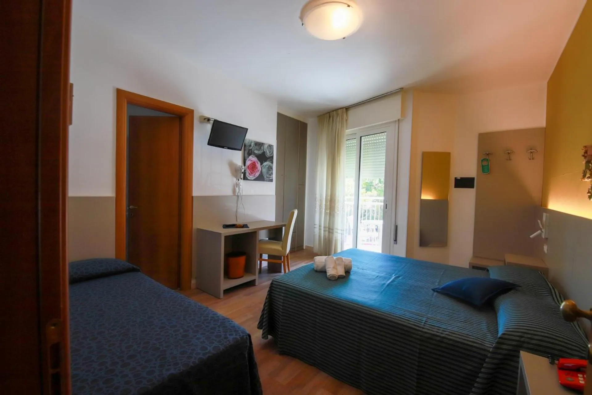 Bed in Hotel Stockholm