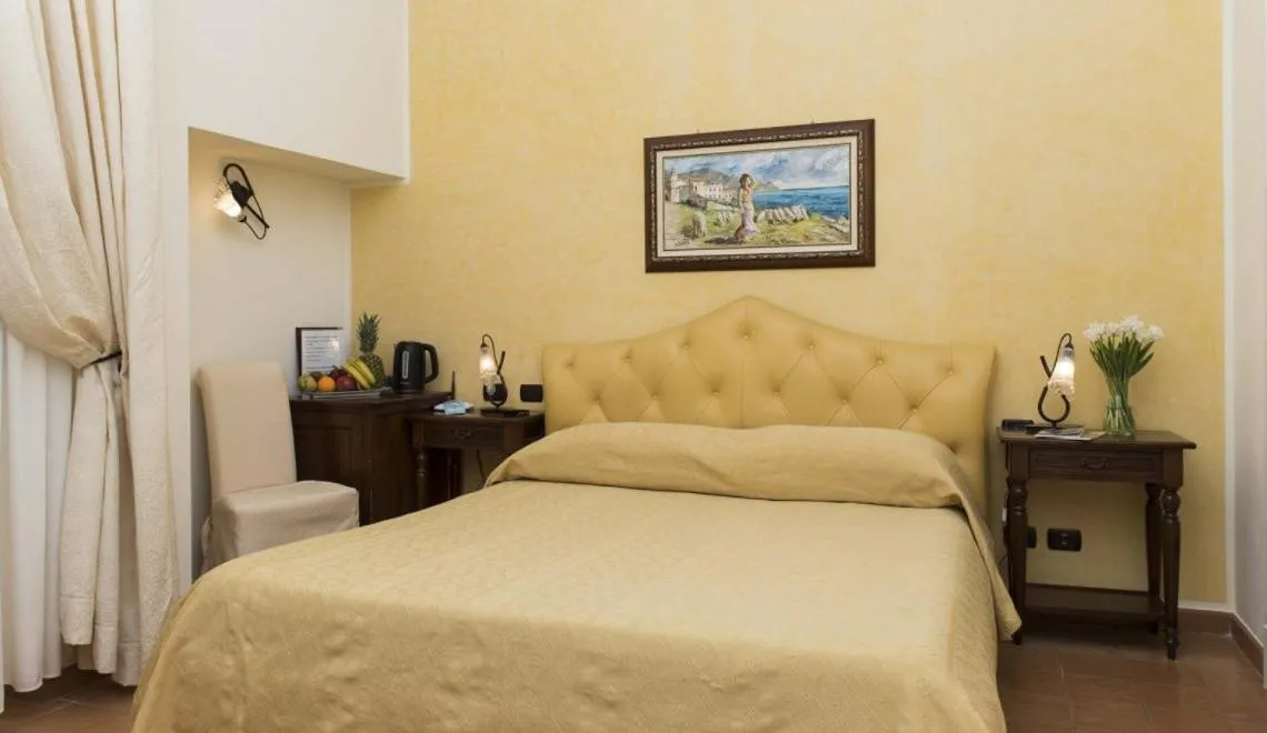 Bed in Hotel Relais Villa Annalara