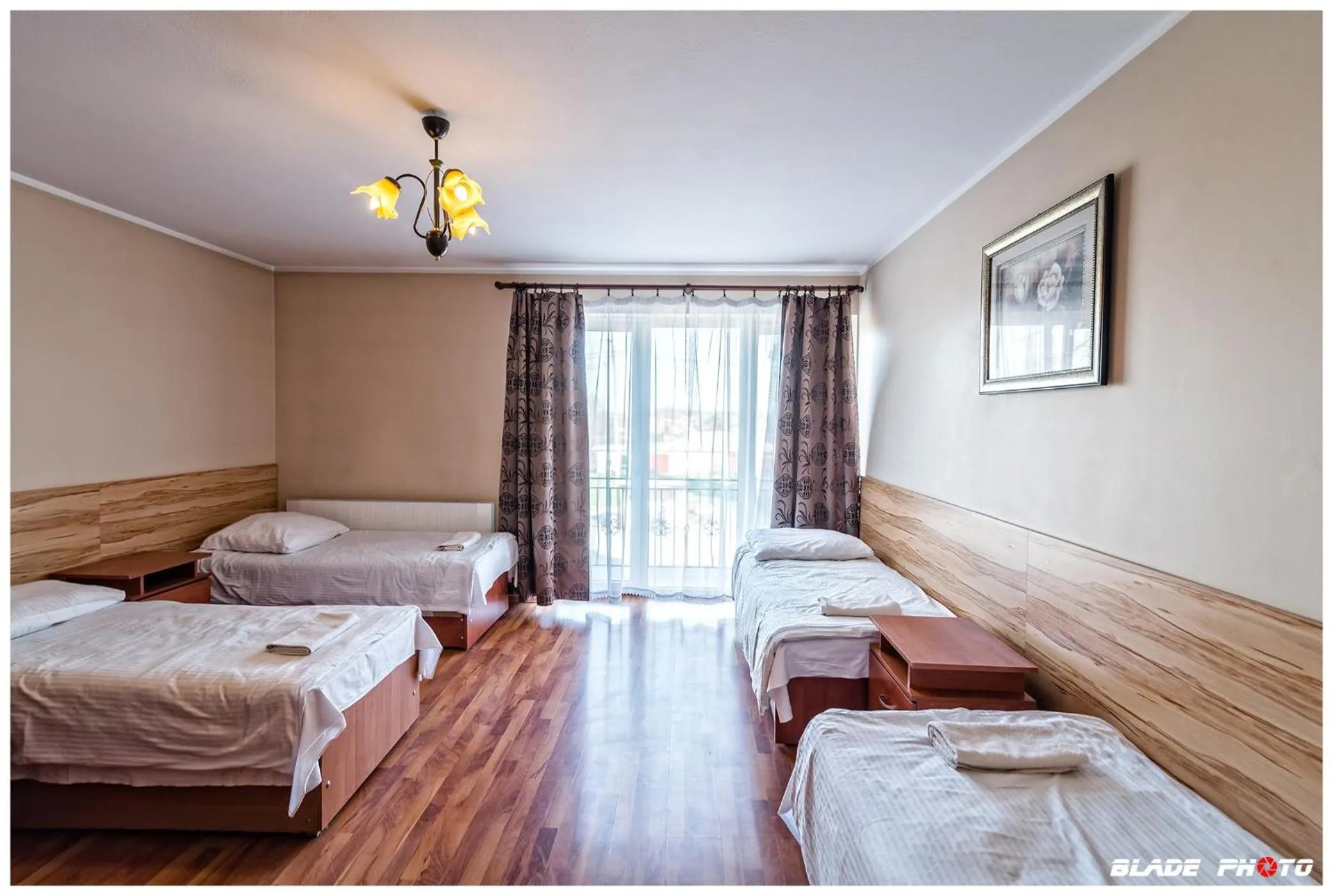 Bed in Kompleks Noclegowy Warka