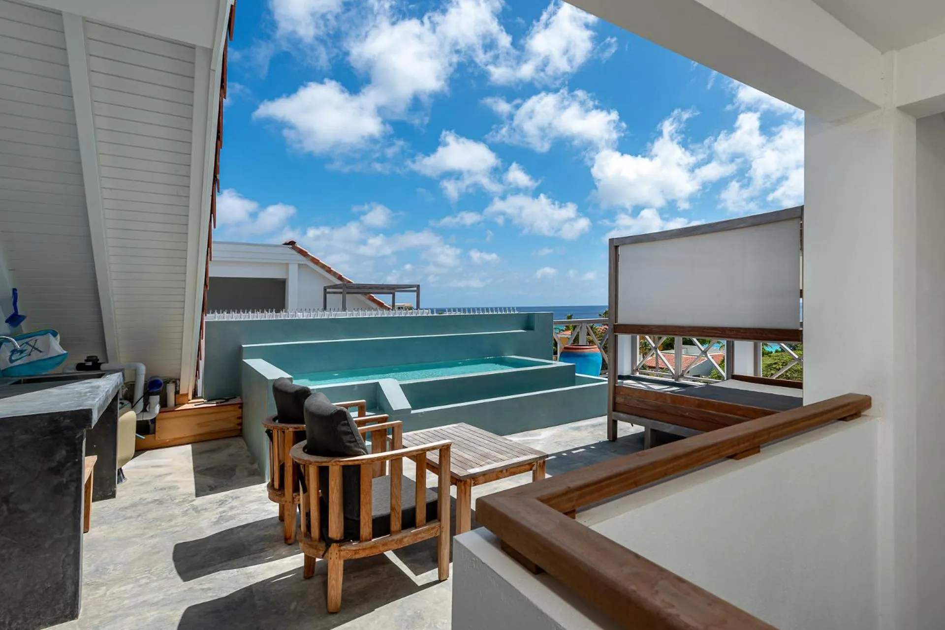 Balcony/Terrace in Bloozz resort Bonaire