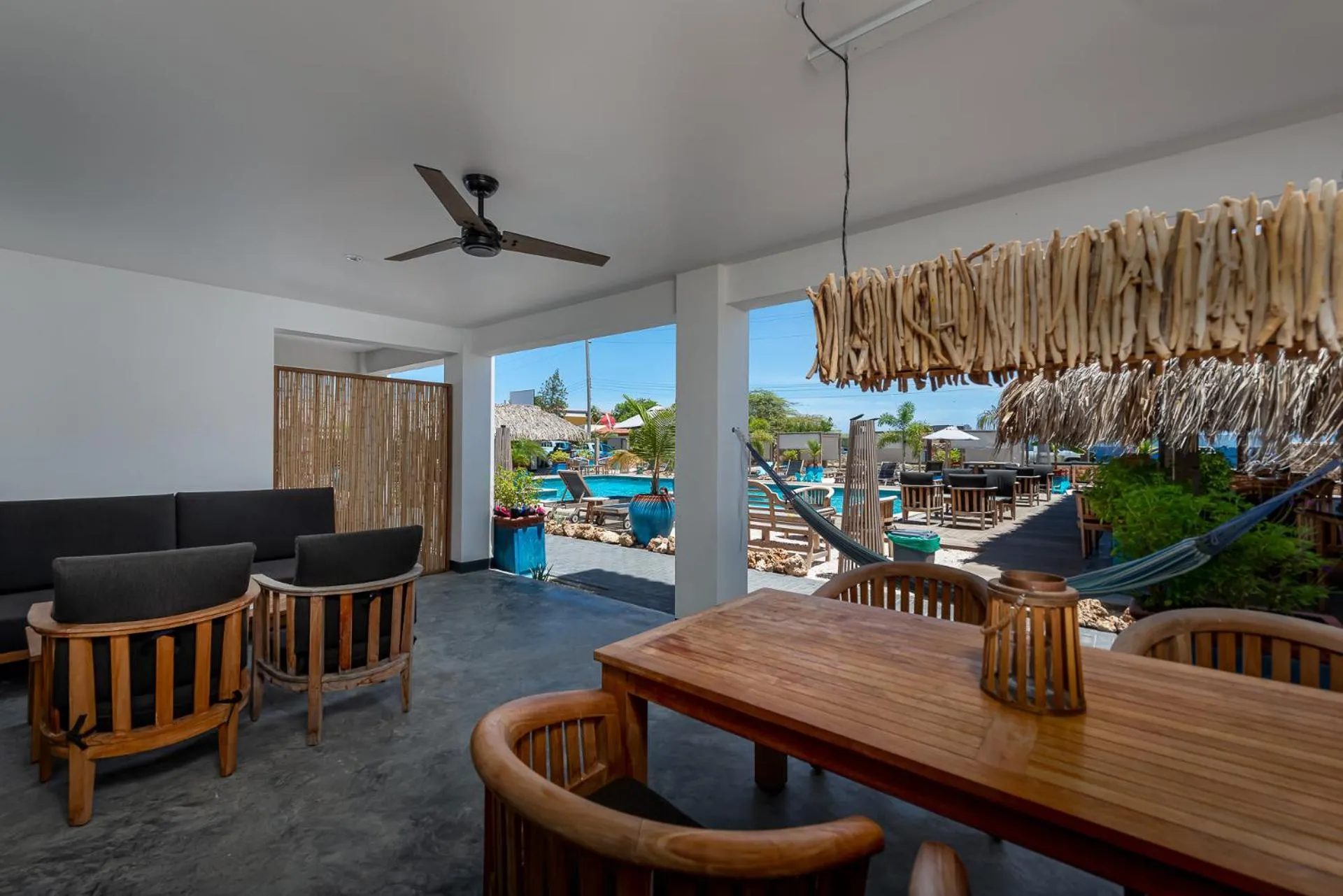 Balcony/Terrace in Bloozz resort Bonaire