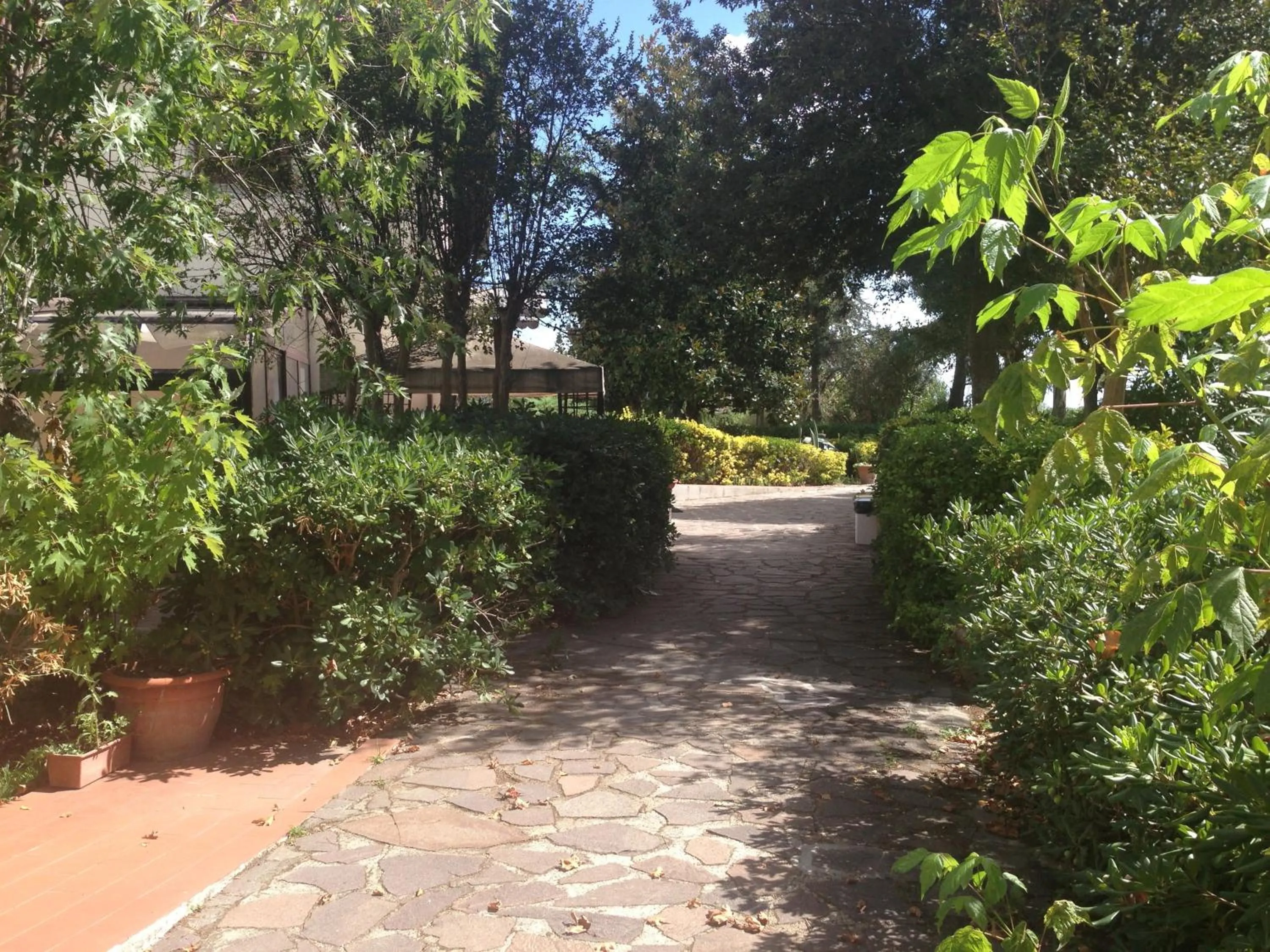 Garden in Airone Pisa Hotel Ristorante