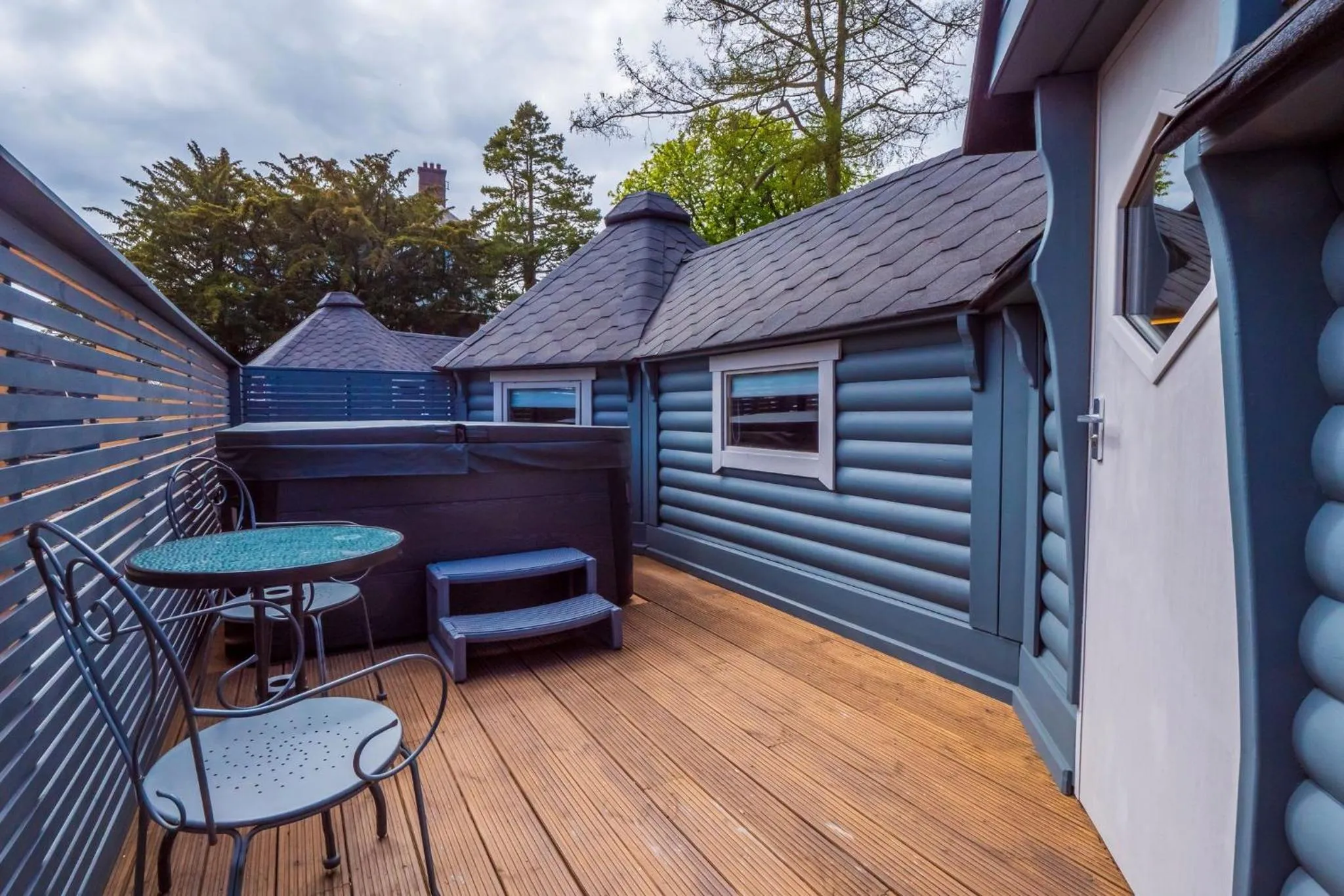 Patio in Enterkine Country House Resort
